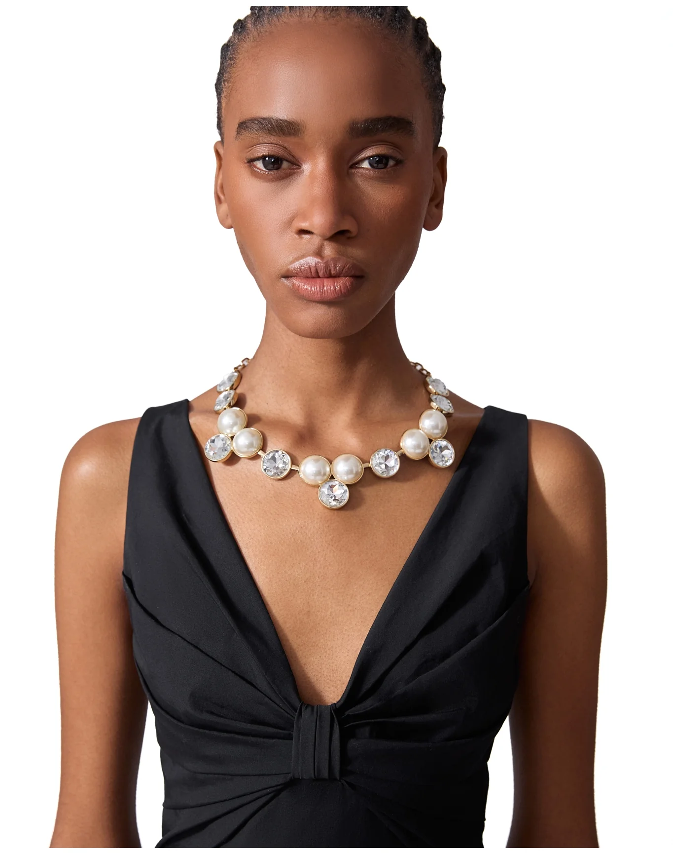 Pearl Flower Necklace | Pearl x Gold - Image 4