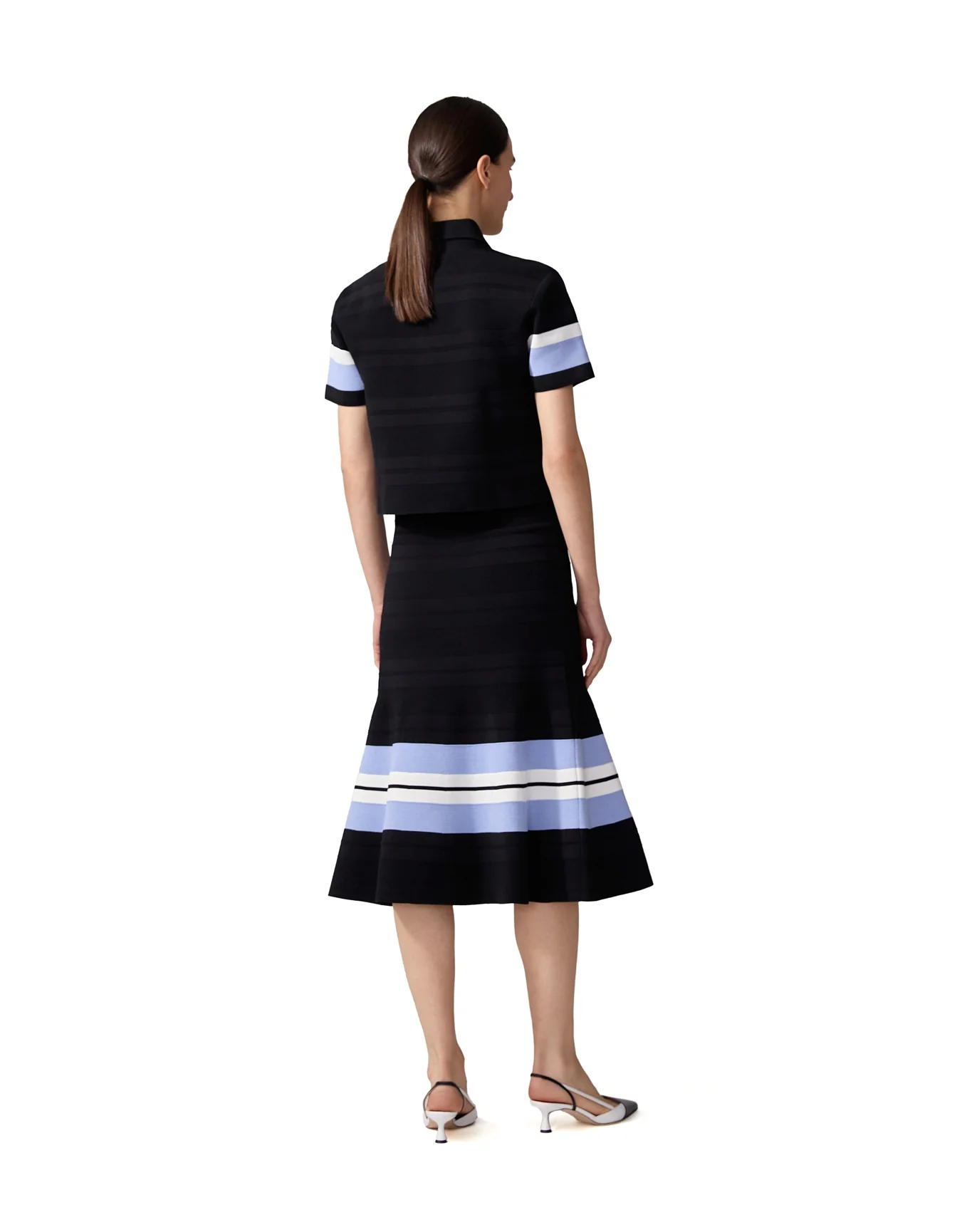 Short Sleeve Polo | Black Multi - Image 3
