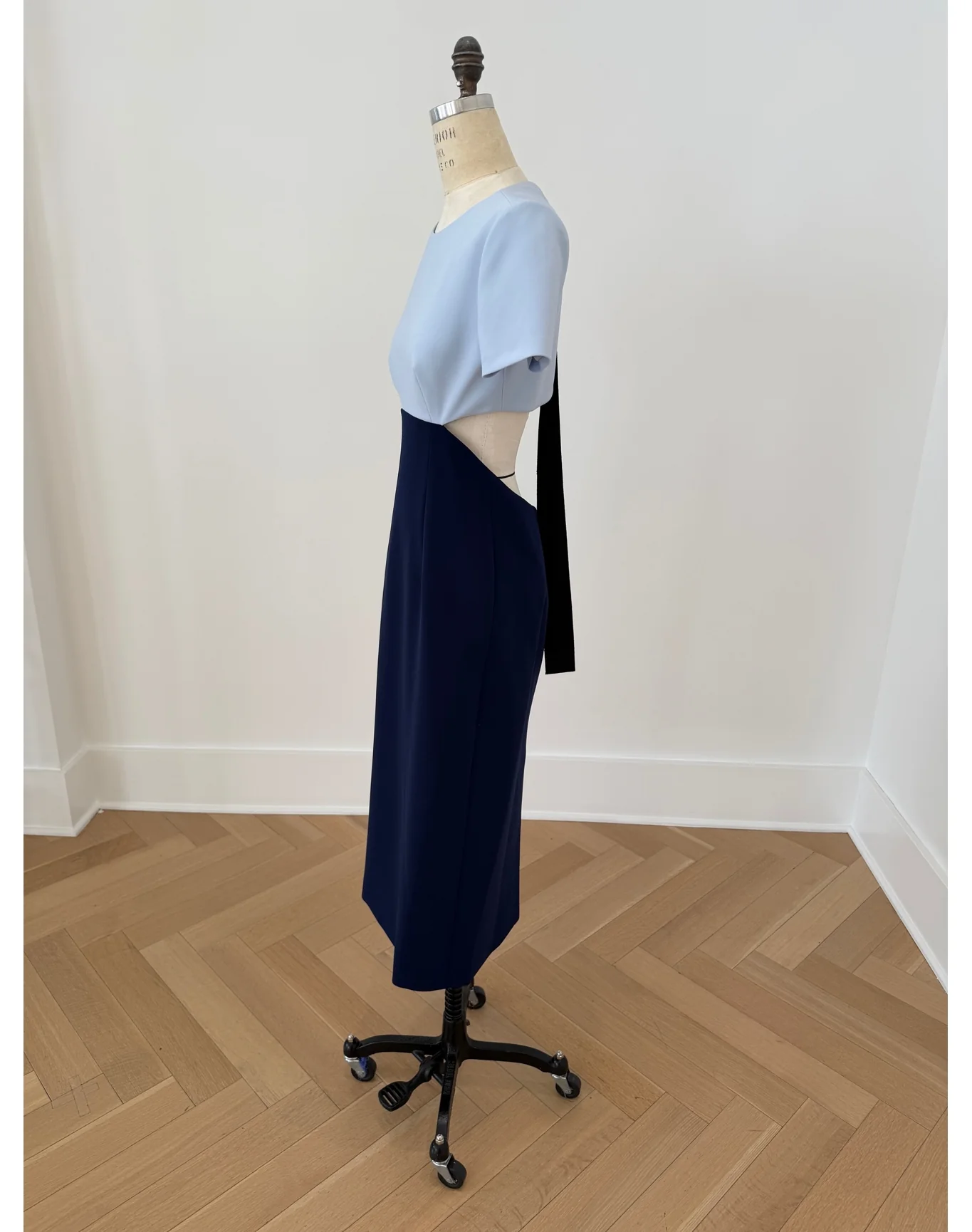 Short Sleeve Tea Length Dress with Cutouts | Celeste Multi - Image 2