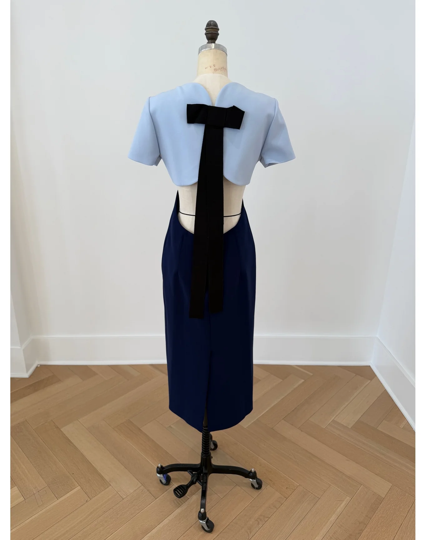 Short Sleeve Tea Length Dress with Cutouts | Celeste Multi - Image 3
