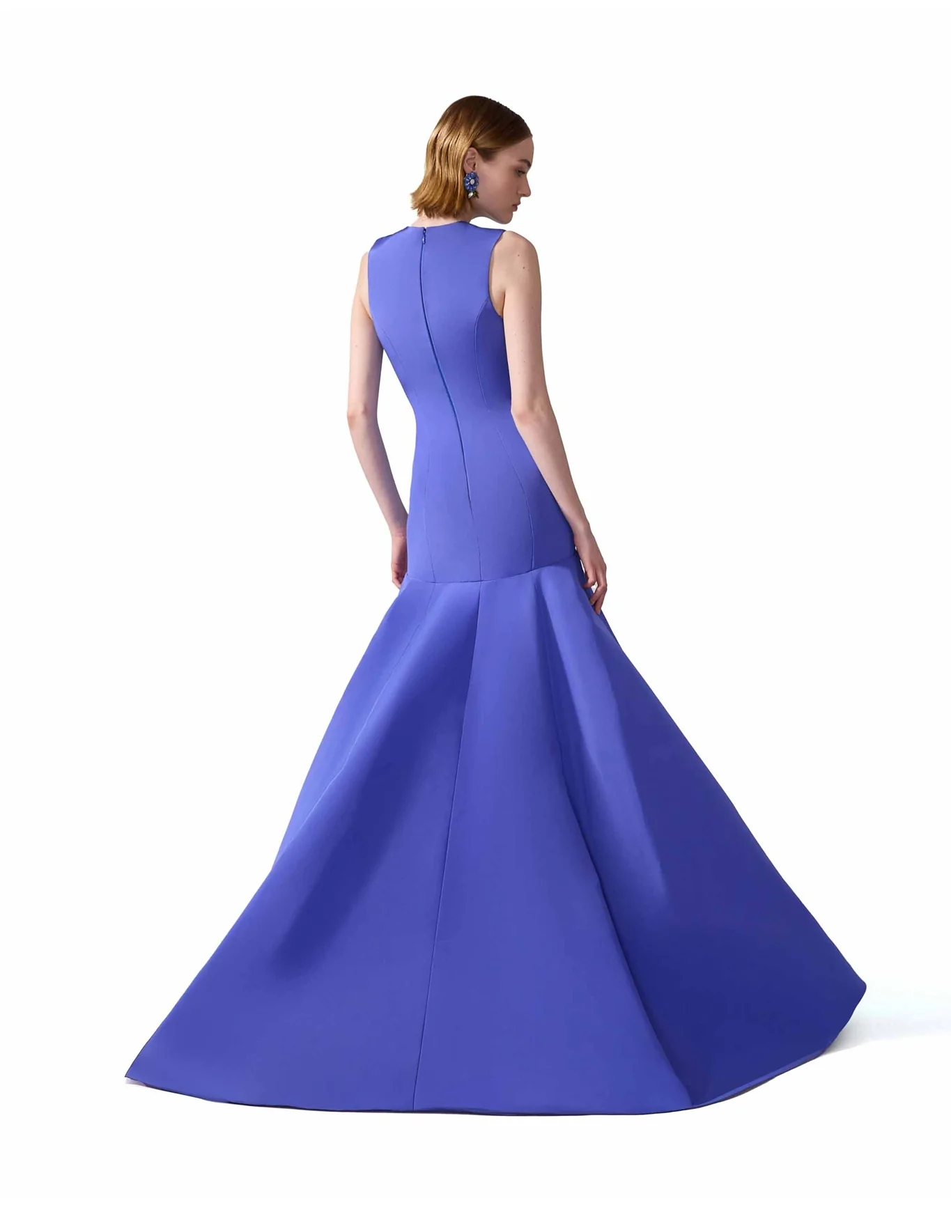 Sleeveless Mermaid Gown | Delphinium - Image 2
