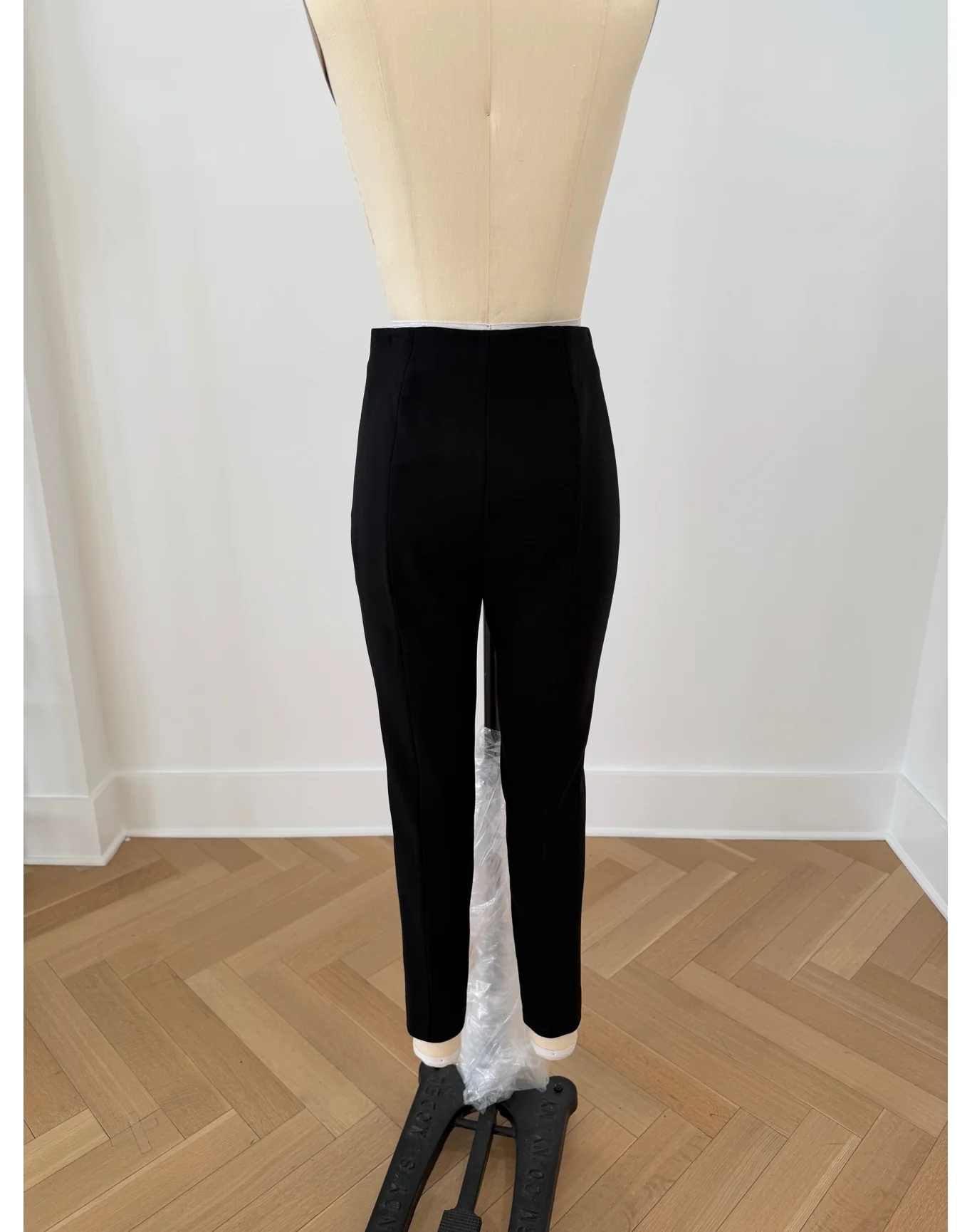 Slim Straight Leg Emilie Pant | Black (V1) - Image 3
