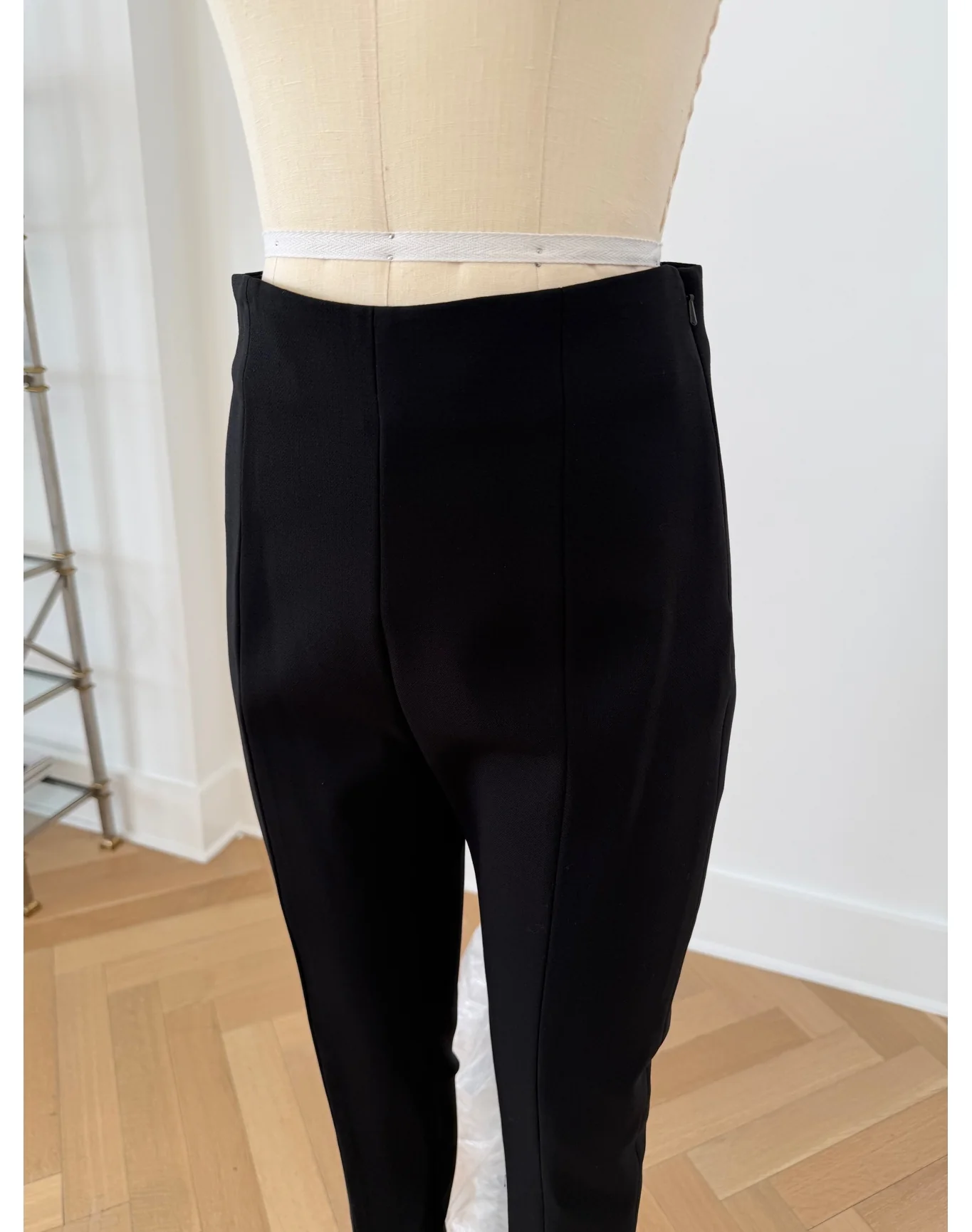 Slim Straight Leg Emilie Pant | Black (V1) - Image 4