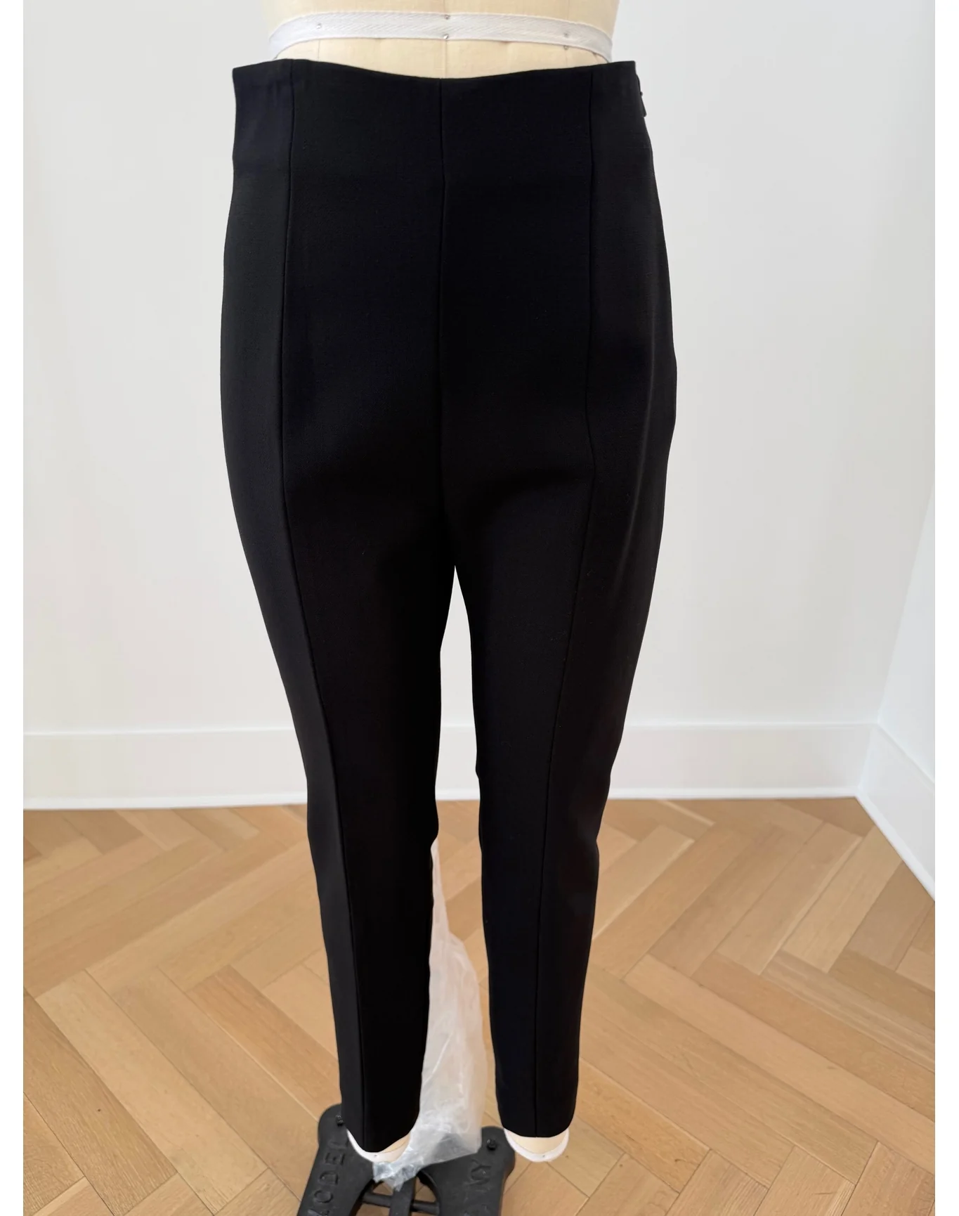 Slim Straight Leg Emilie Pant | Black (V1) - Image 5