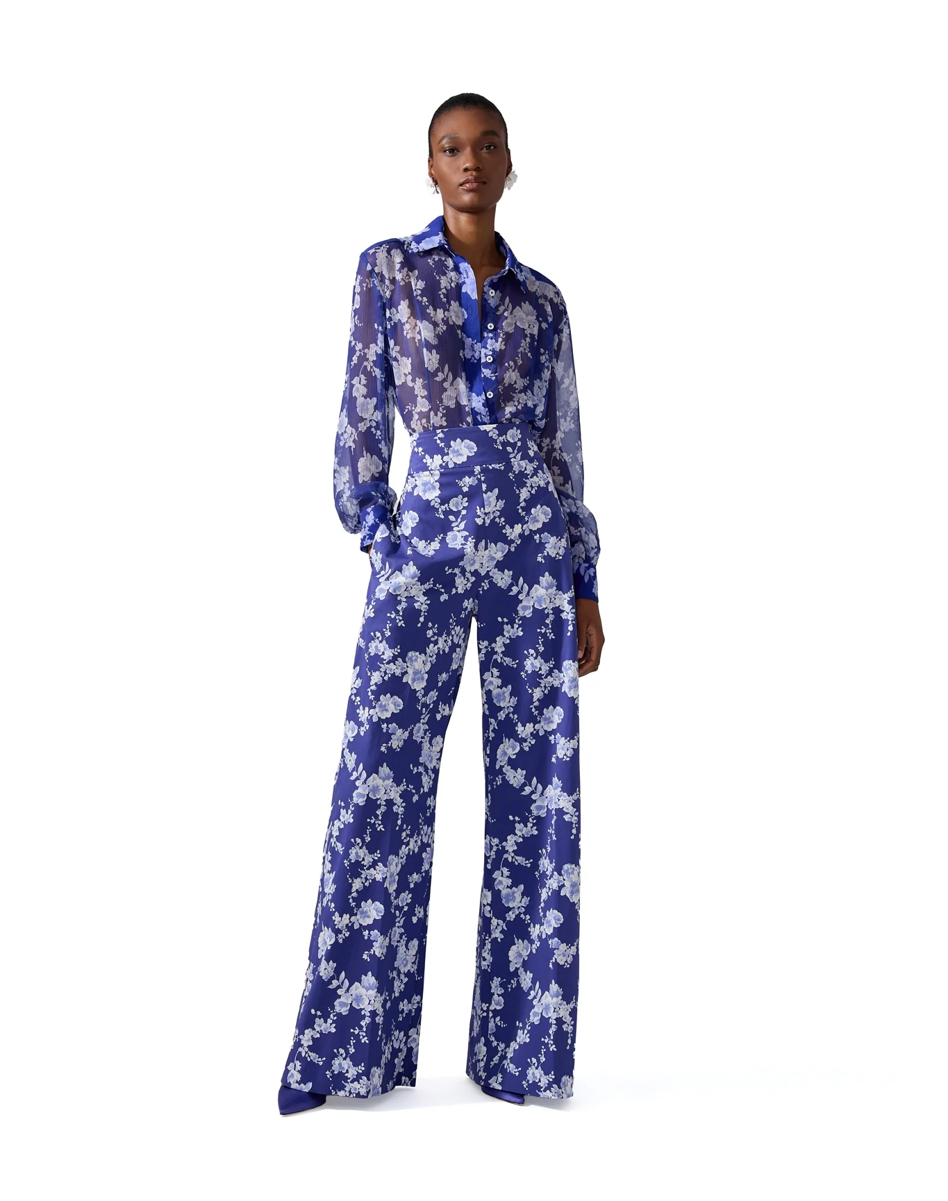 Wide Leg Pant | Nautilus Multi - Image 2