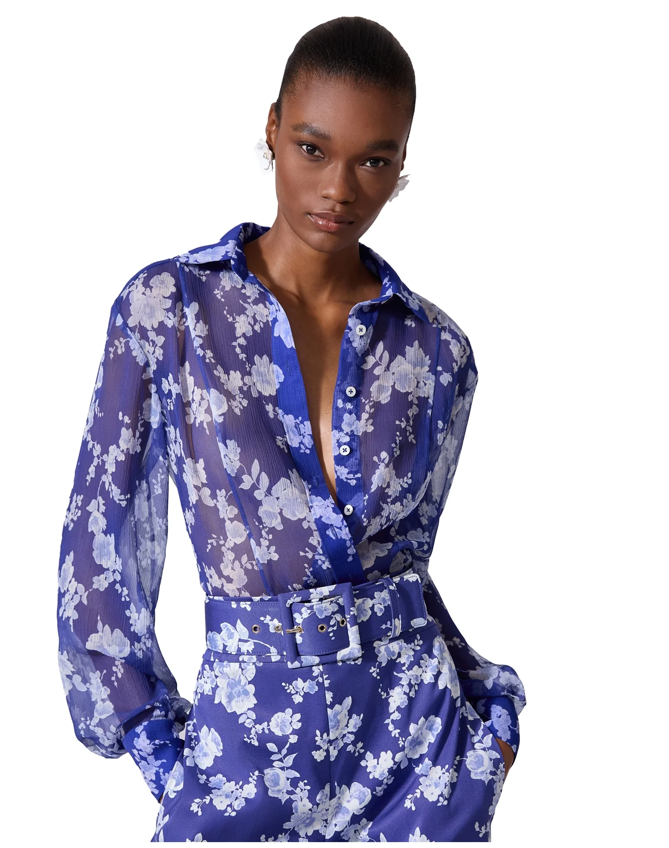 Wide Leg Pant | Nautilus Multi - Image 4