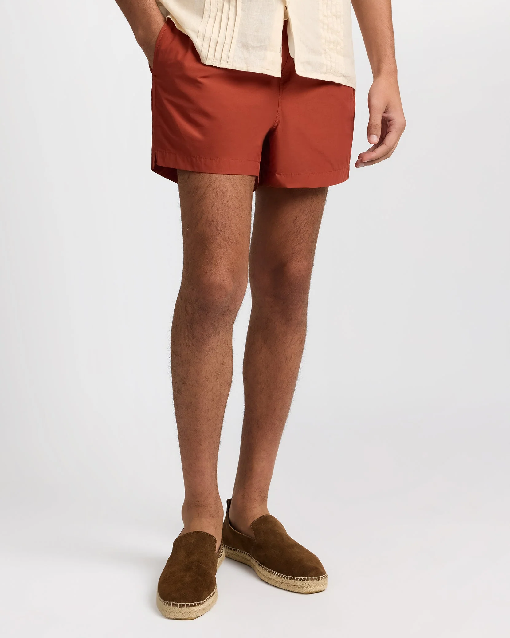 Mens | Charles 4" Swim Trunk | Picante - Image 2