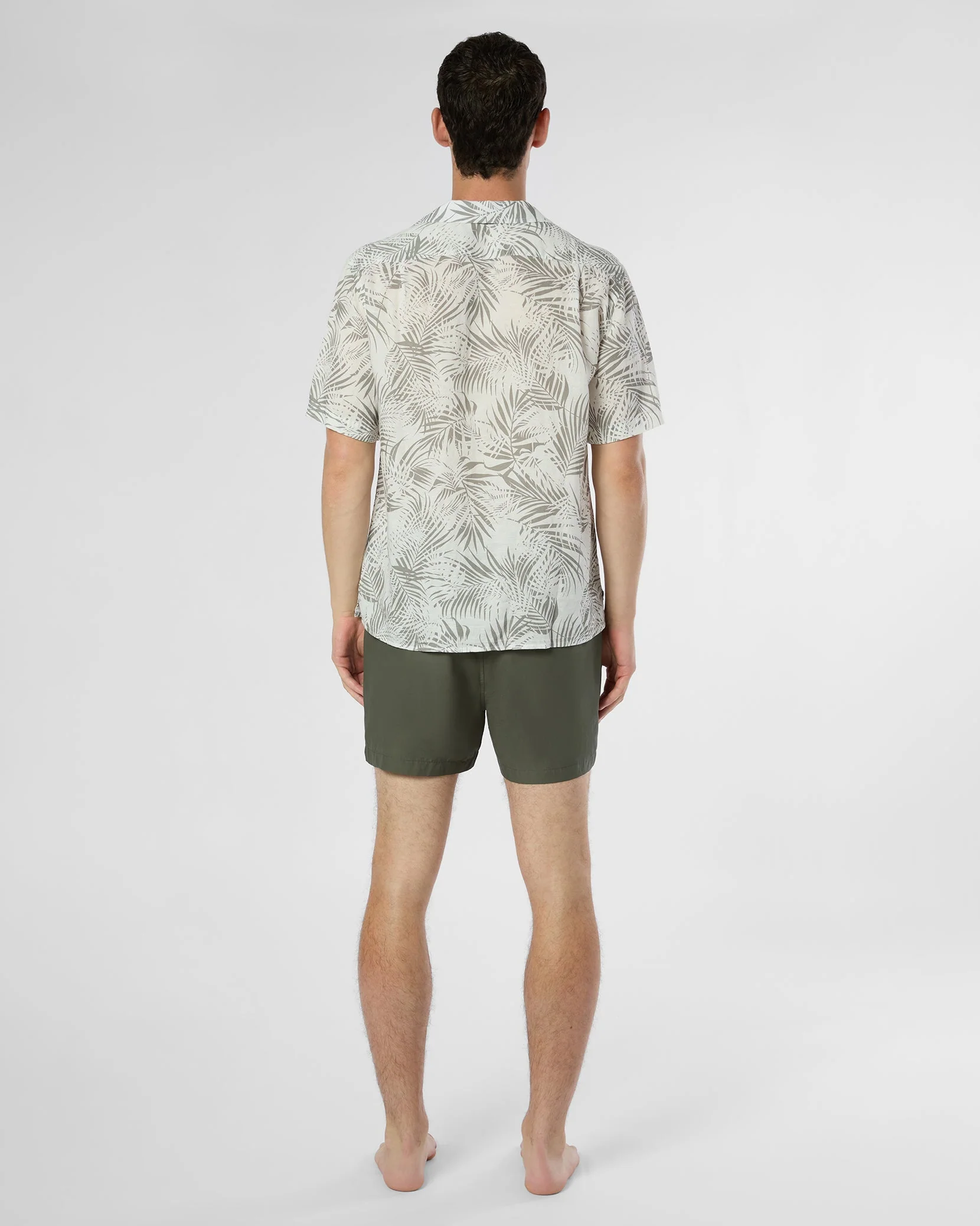 Mens | Charles 4" Swim Trunk | Dark Olive - Image 7