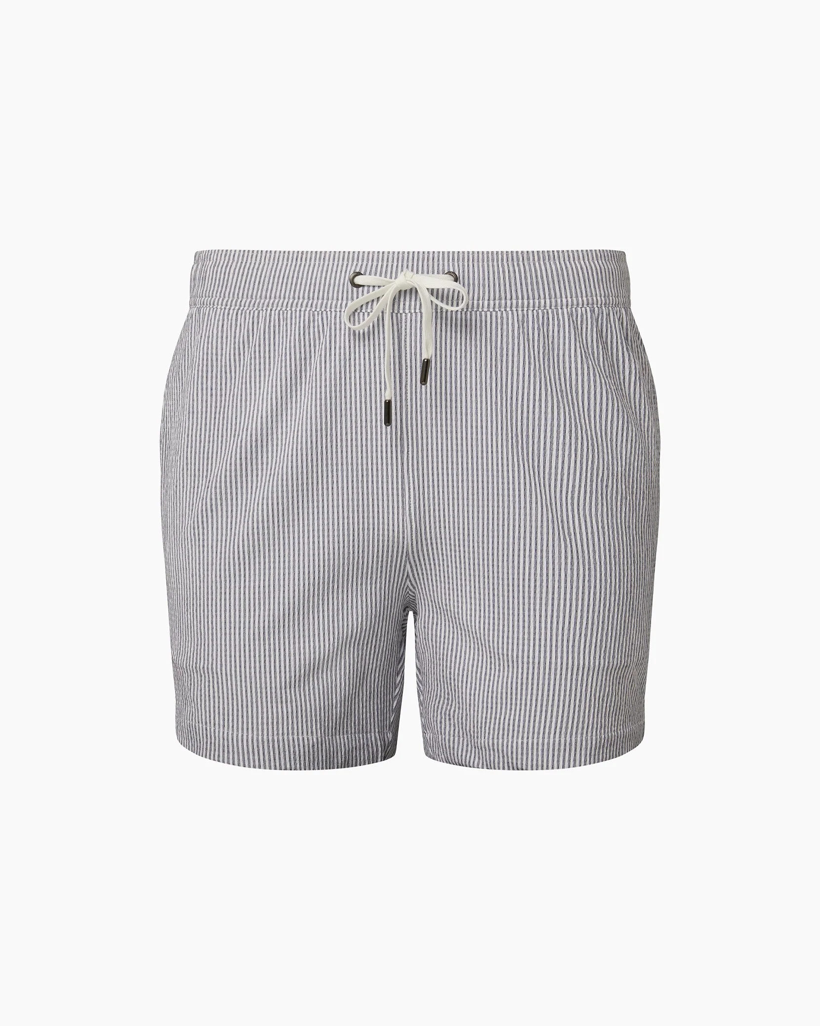 Mens | Charles 5" Swim Trunk - I | Deep Navy/White - Image 2
