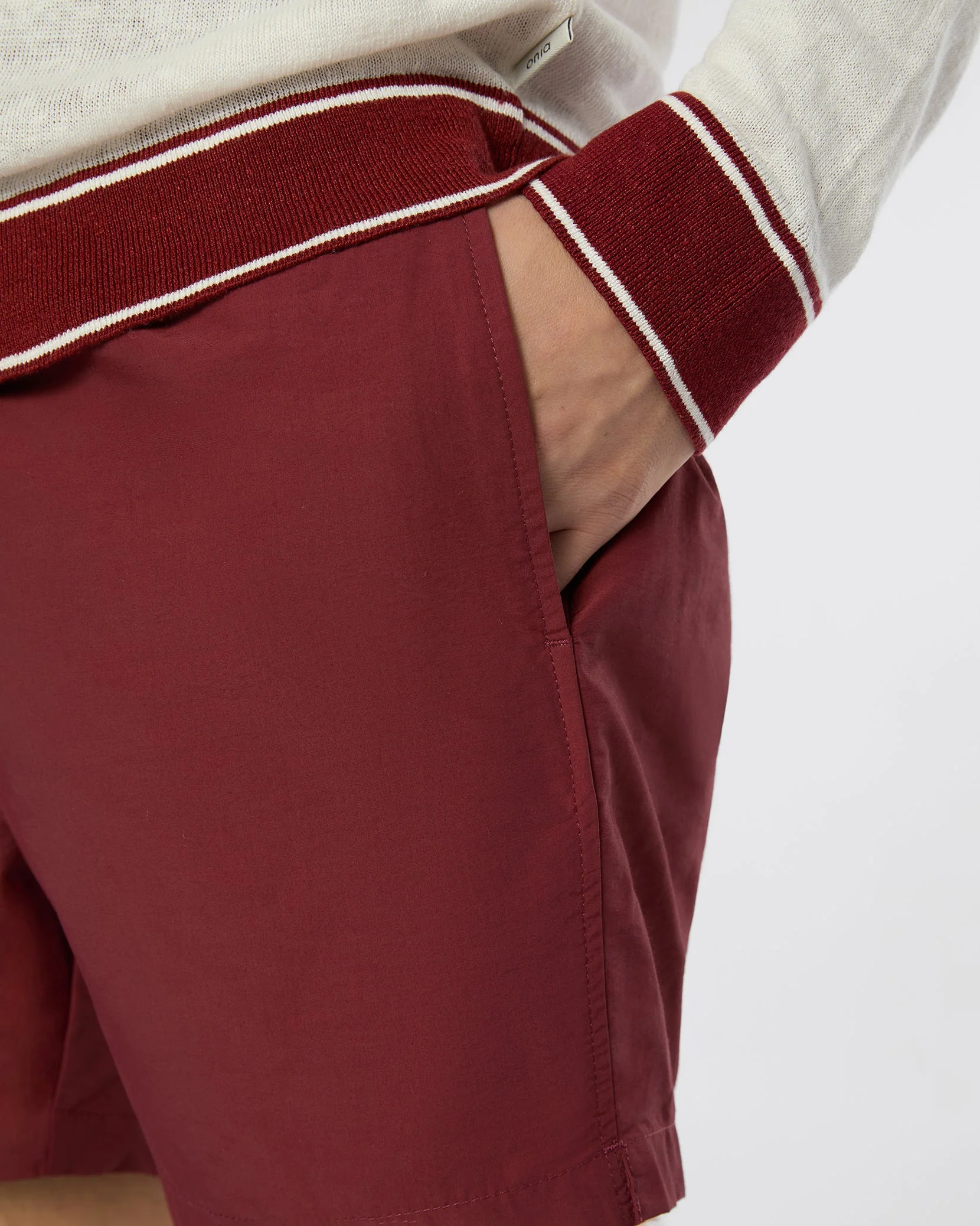 Mens | Charles 5" Swim Trunk | Brick - Image 4