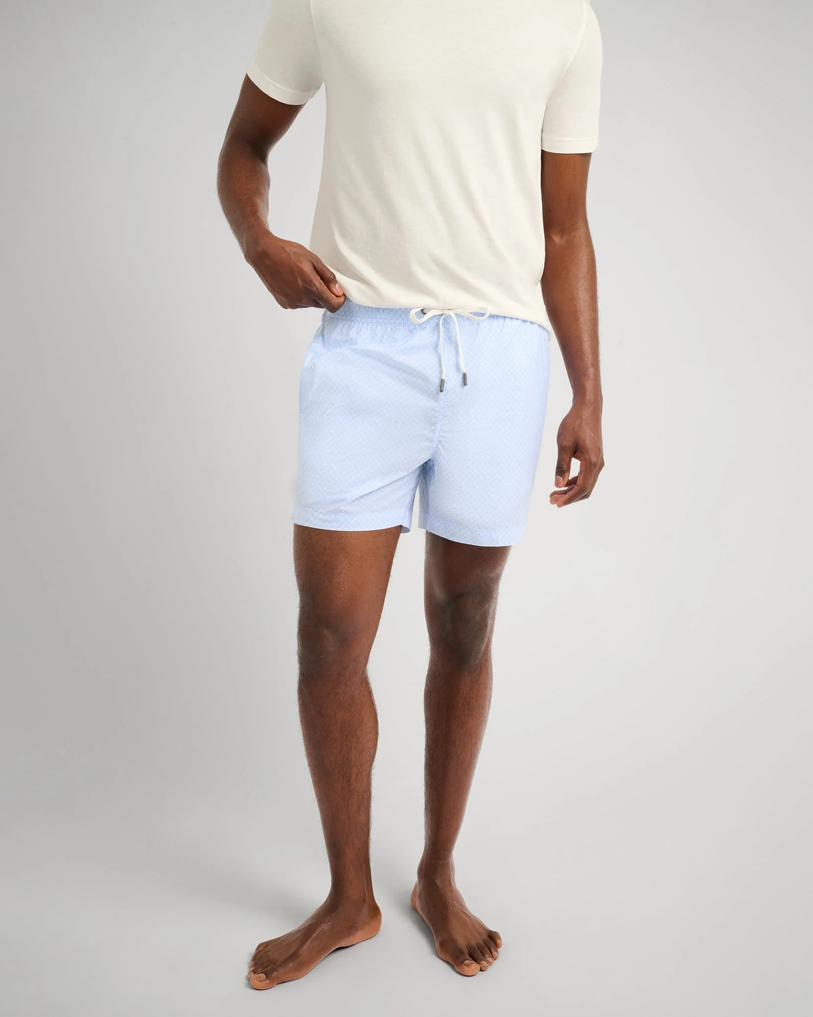 Mens | Charles 5" Swim Trunk | Sky Blue - Image 2