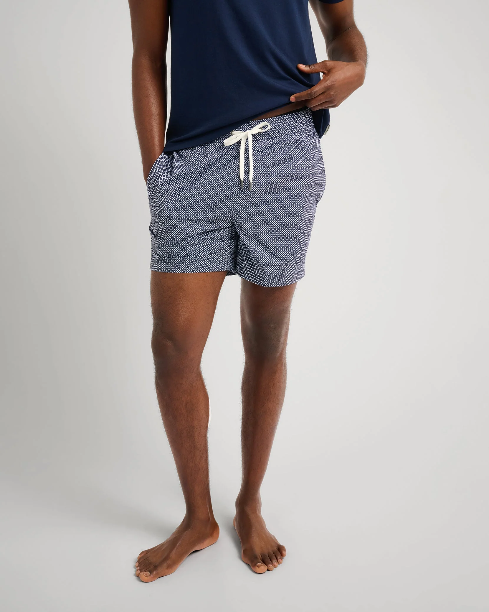 Mens | Charles 5" Swim Trunk | Diamond Geo - Image 2