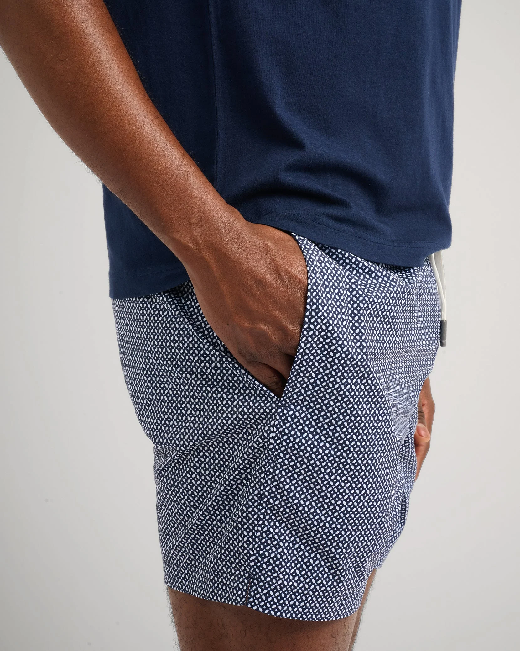 Mens | Charles 5" Swim Trunk | Diamond Geo - Image 3