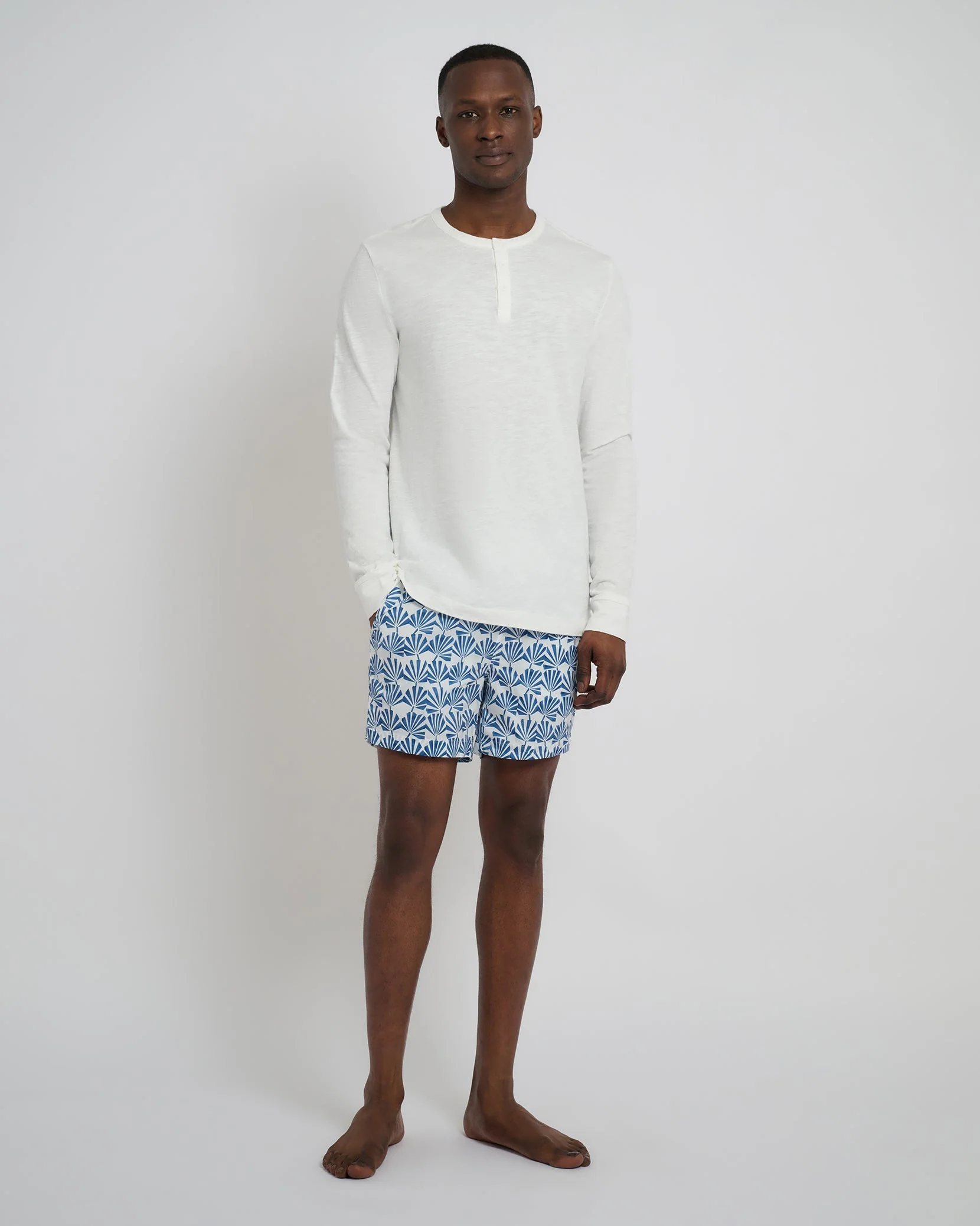Mens | Charles 5" Swim Trunk | Dark Blue - Image 4
