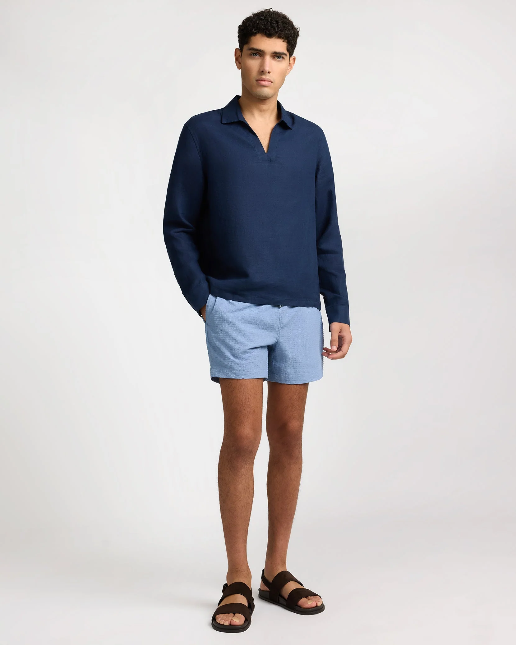 Mens | Charles 5" Swim Trunk | Rain - Image 4