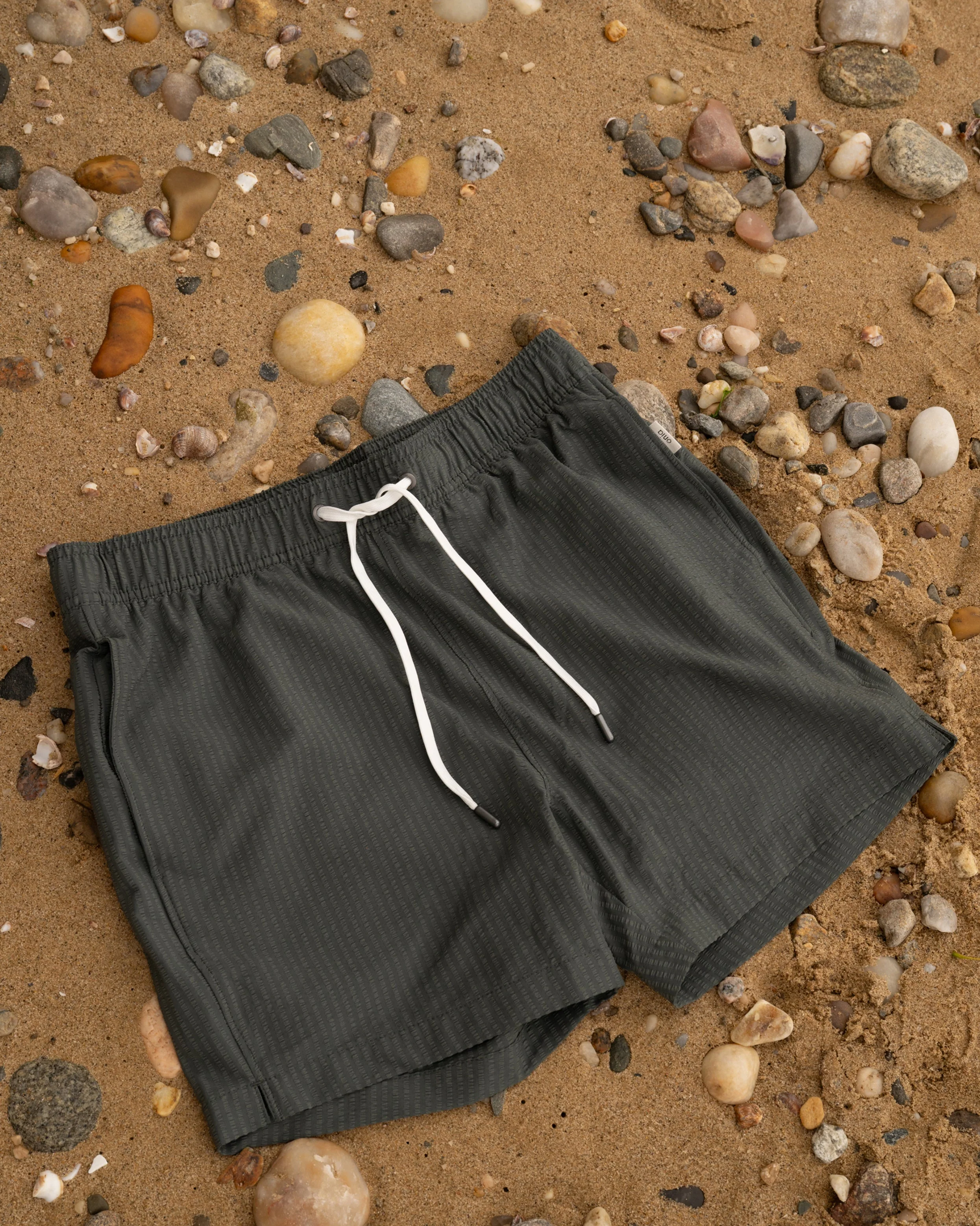 Mens | Charles 5" Swim Trunk - II | Soft Olive - Image 2