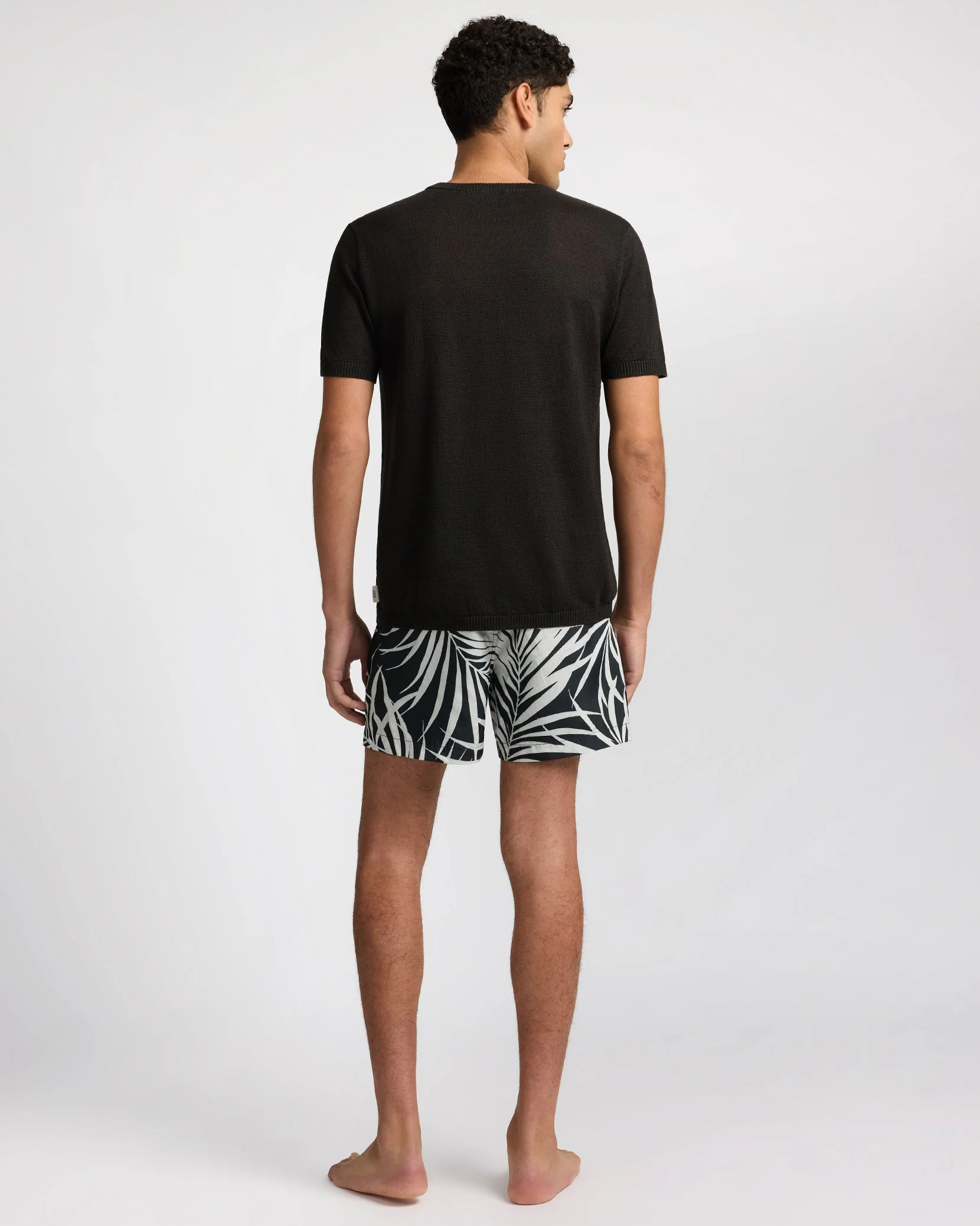 Mens | Charles 5" Swim Trunk | Black - Image 6