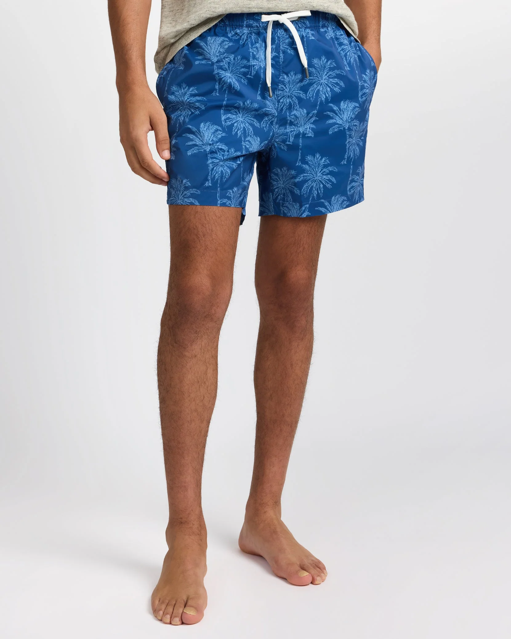 Mens | Charles 5" Swim Trunk | Tonal Blue - Image 2
