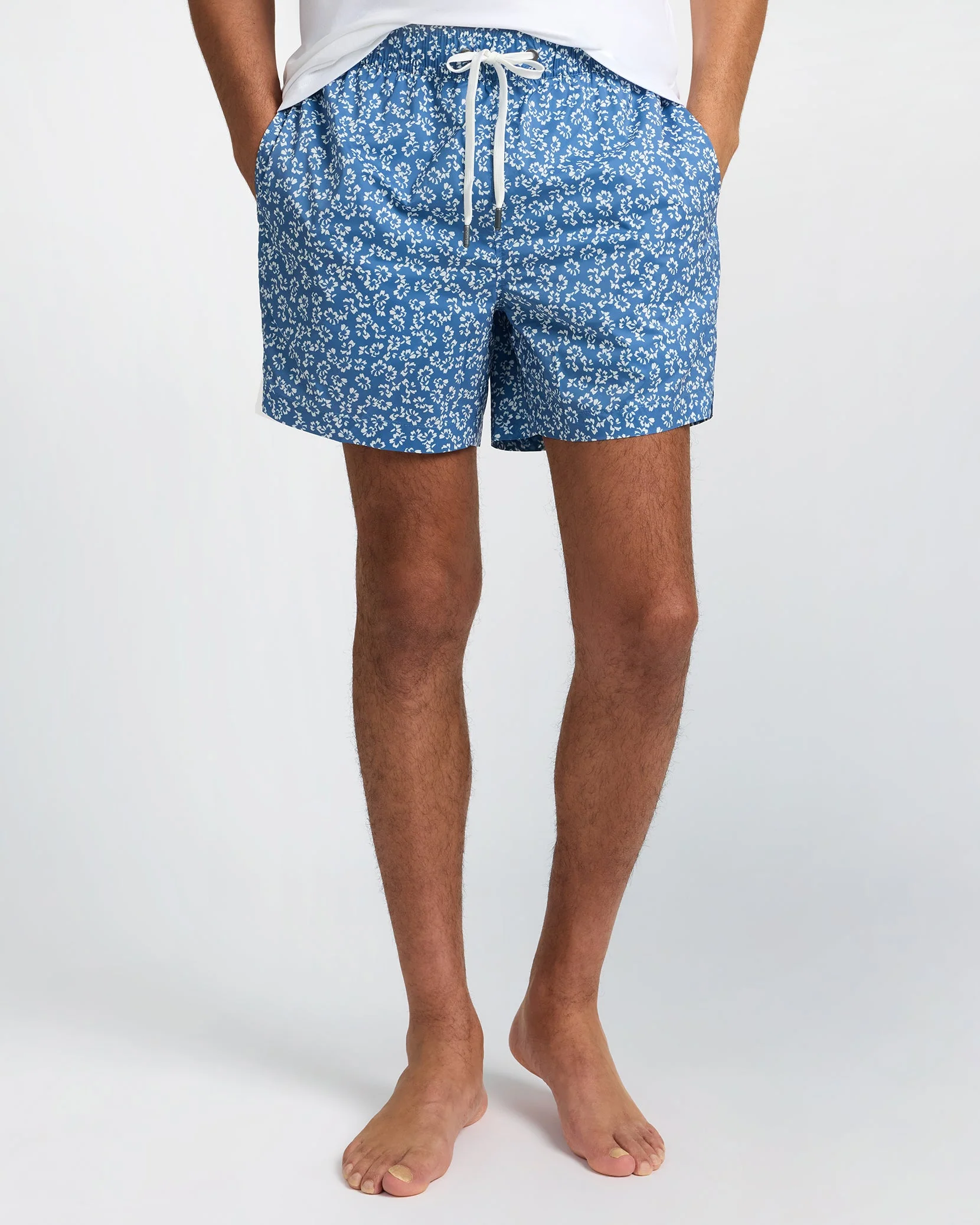 Mens | Charles 5" Swim Trunk | Slate Blue - Image 2