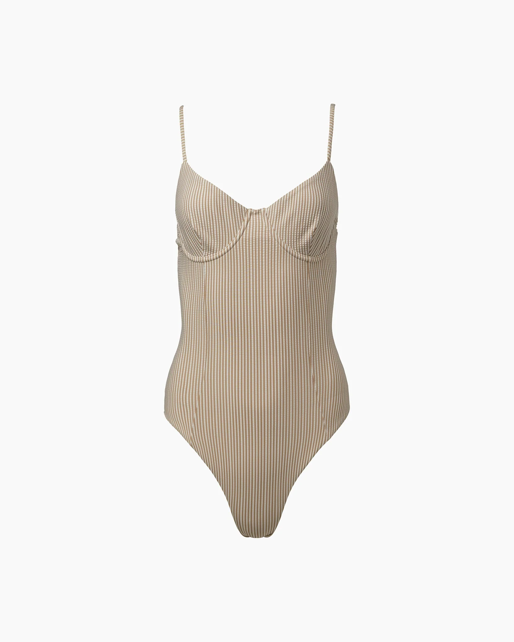 Womens | Chelsea One Piece | Tan/White - Image 2