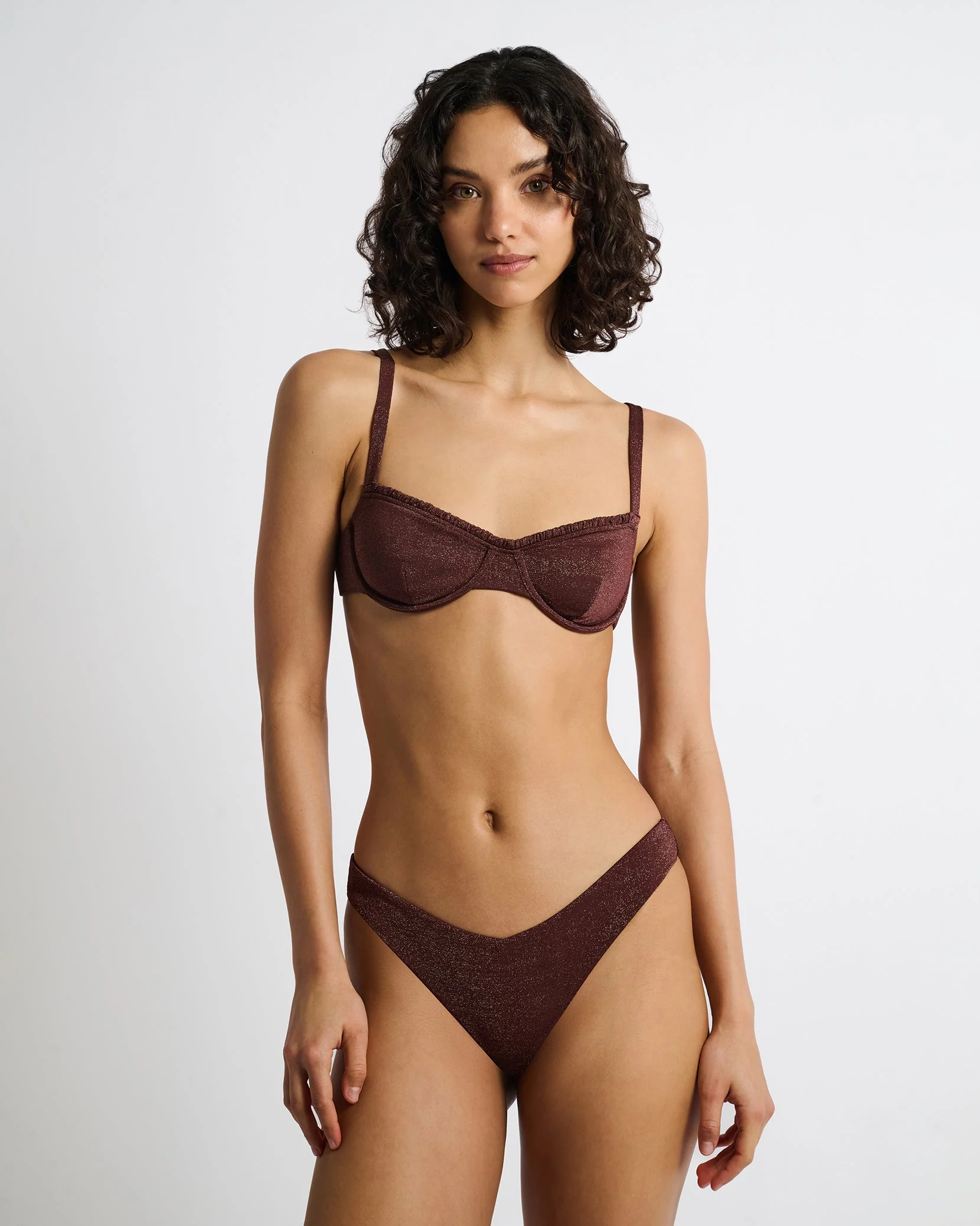 Womens | Chiara Bikini Bottom | Rum - Image 3