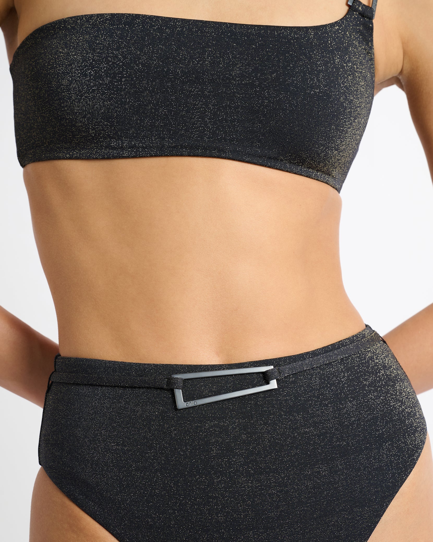 Womens | Clara Bikini Bottom | Black - Image 4