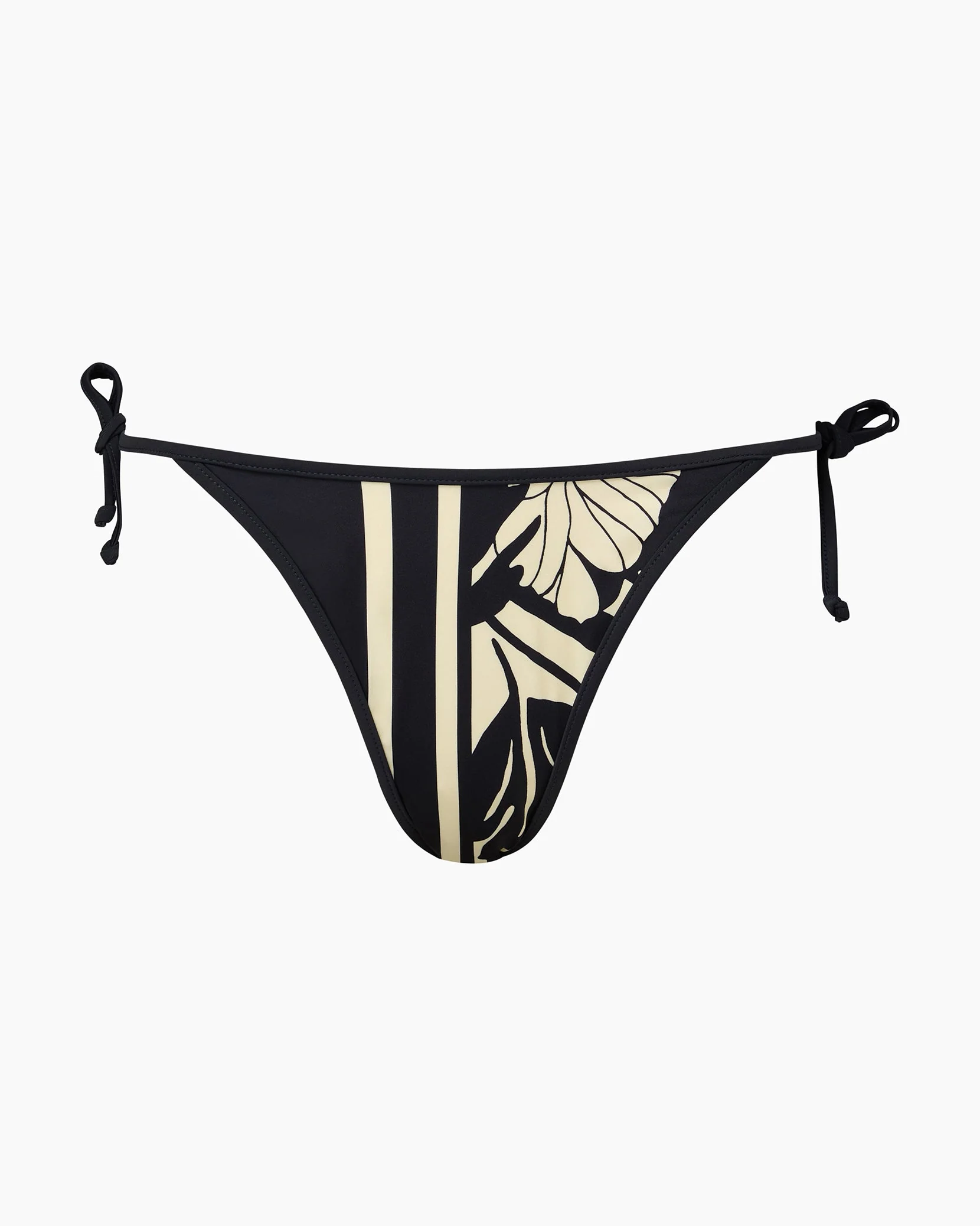 Womens | Cleo Bikini Bottom | Deep Navy/Egret - Image 2