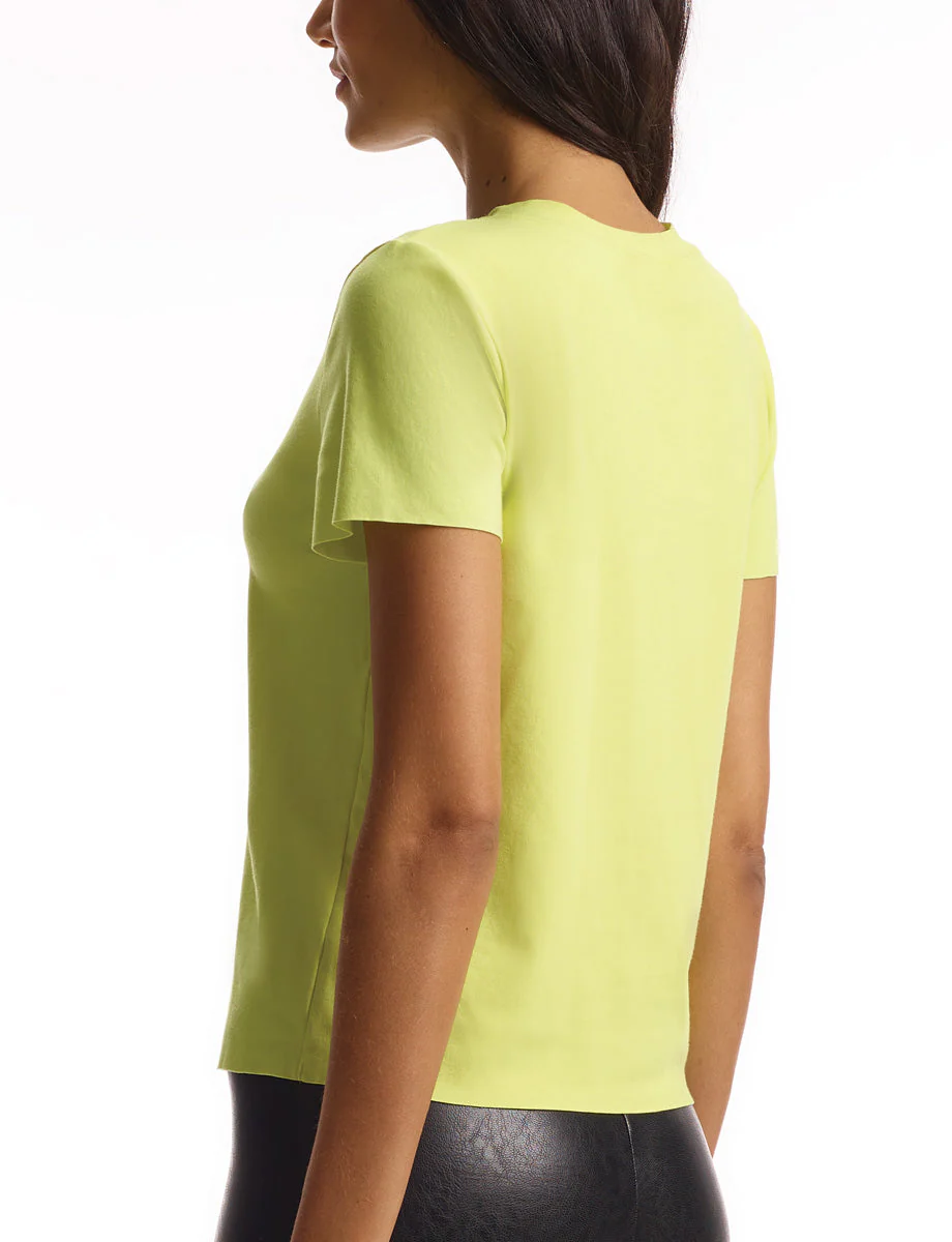 260 Essential Cotton Crewneck Tee | Citron - Image 2