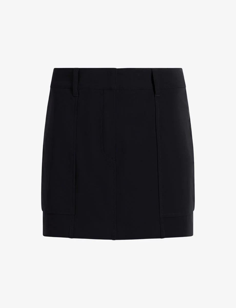 Classic Utility Micro Mini Skirt | Black - Image 4