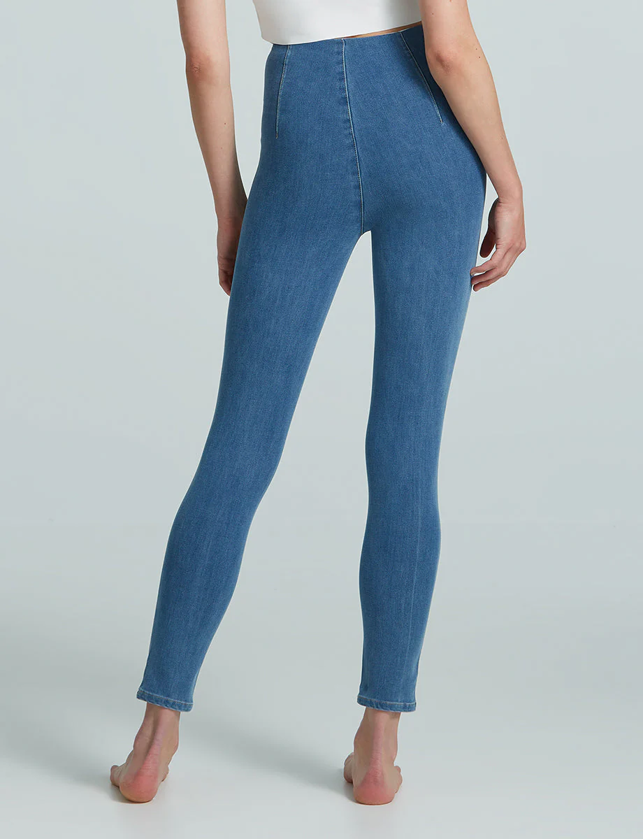 Do It All Denim High-Rise Legging | Light Indigo - Image 3
