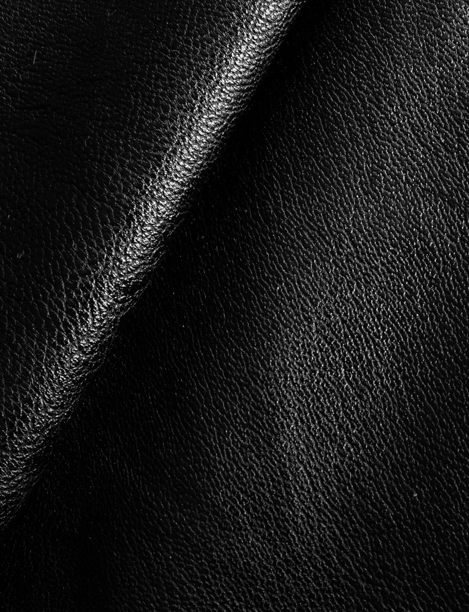 Faux Leather Bike Short | Black - Image 5