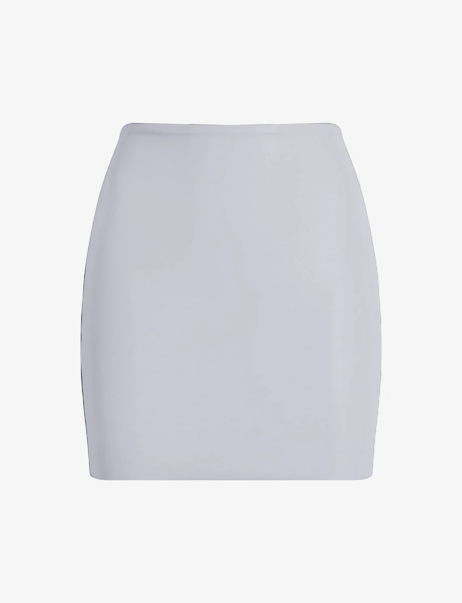 Faux Leather Micro-Mini Skirt | Mist - Image 2
