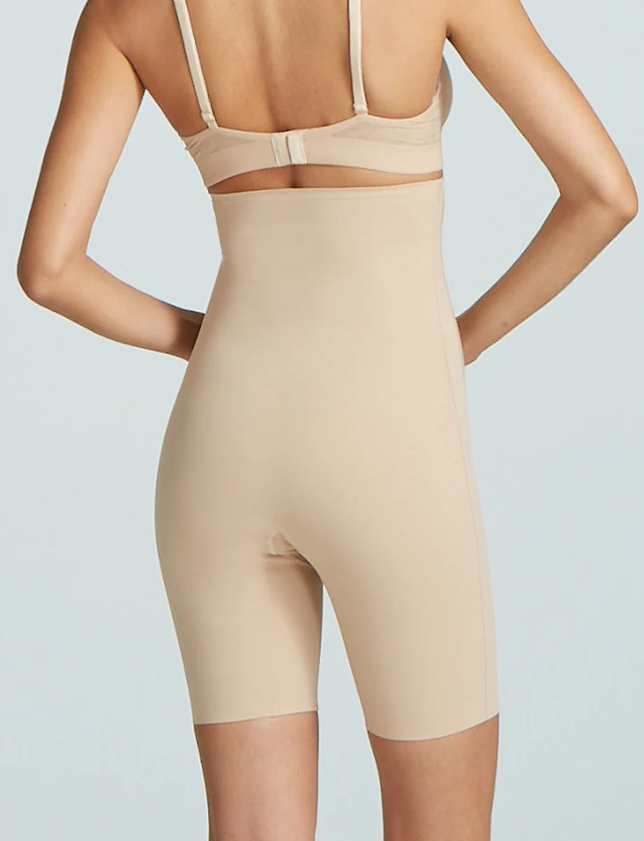 Luxe Control High Waisted Short | Beige - Image 2