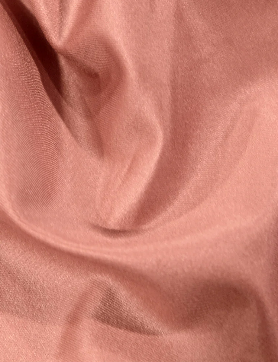 Matte Metallic Crew Tank Bodysuit | Desert Rose - Image 5