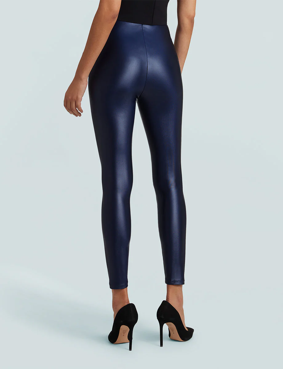 Matte Metallic Legging | Sapphire - Image 3