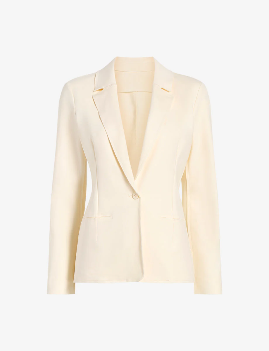 Neoprene CEO Blazer | Ivory - Image 4