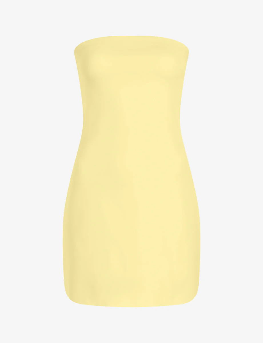 Neoprene Mini Tube Dress | Sun - Image 5