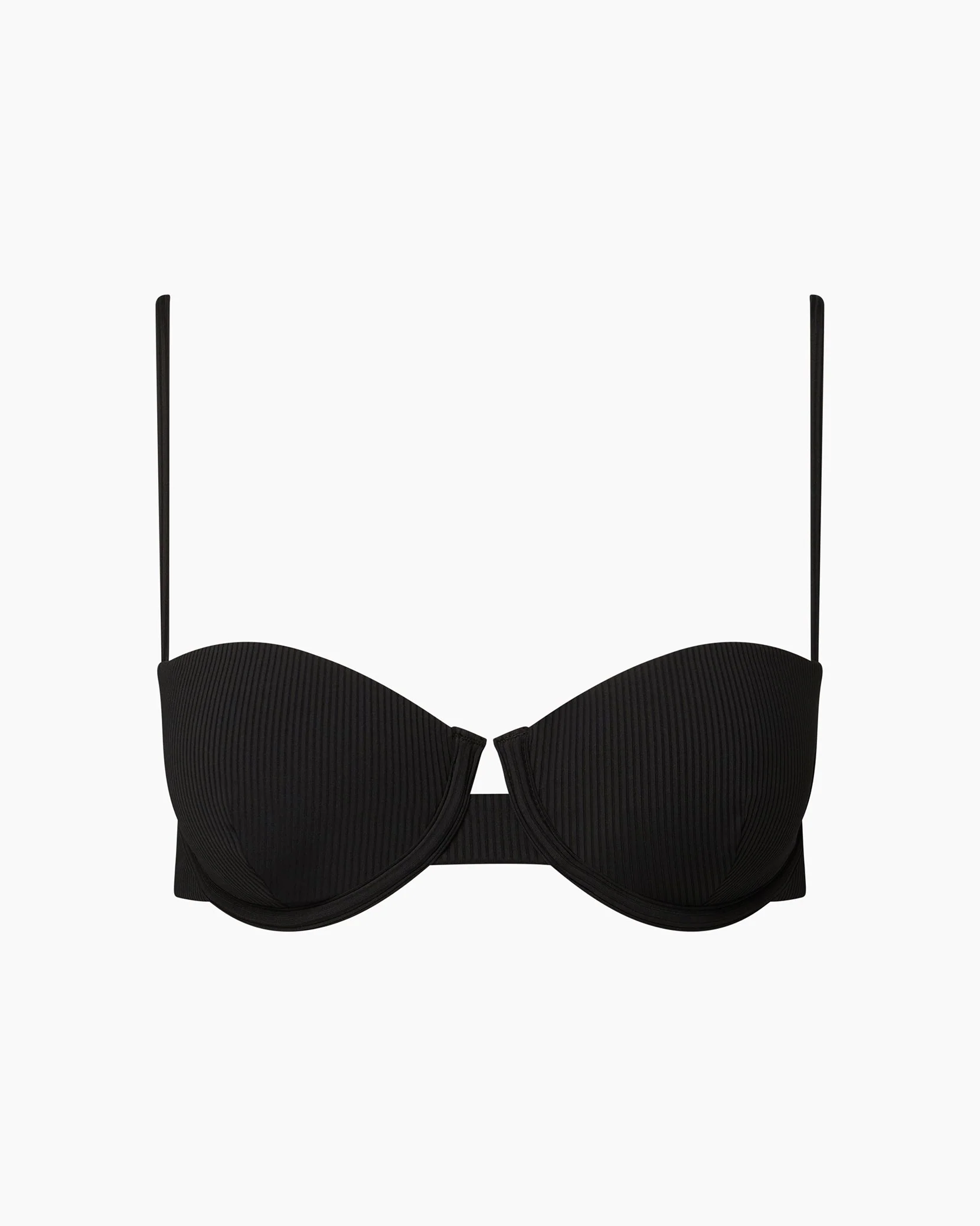 Womens | Dalia Bikini Top - II | Black - Image 2