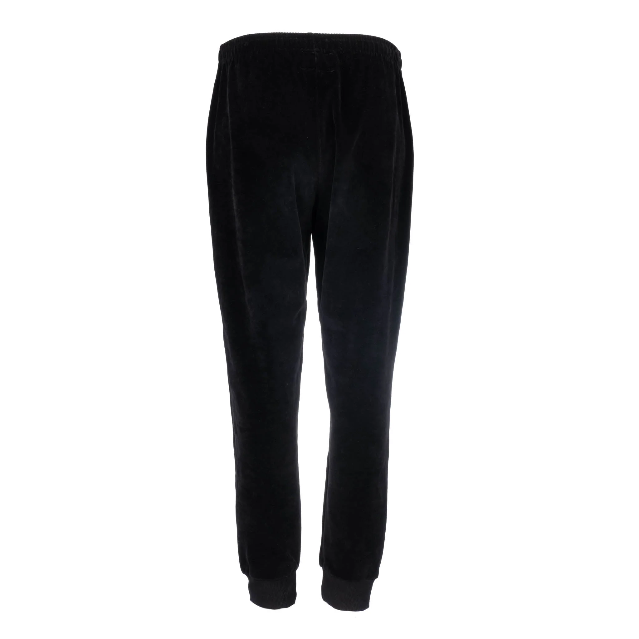 Black Velour Jogger | Black - Image 3
