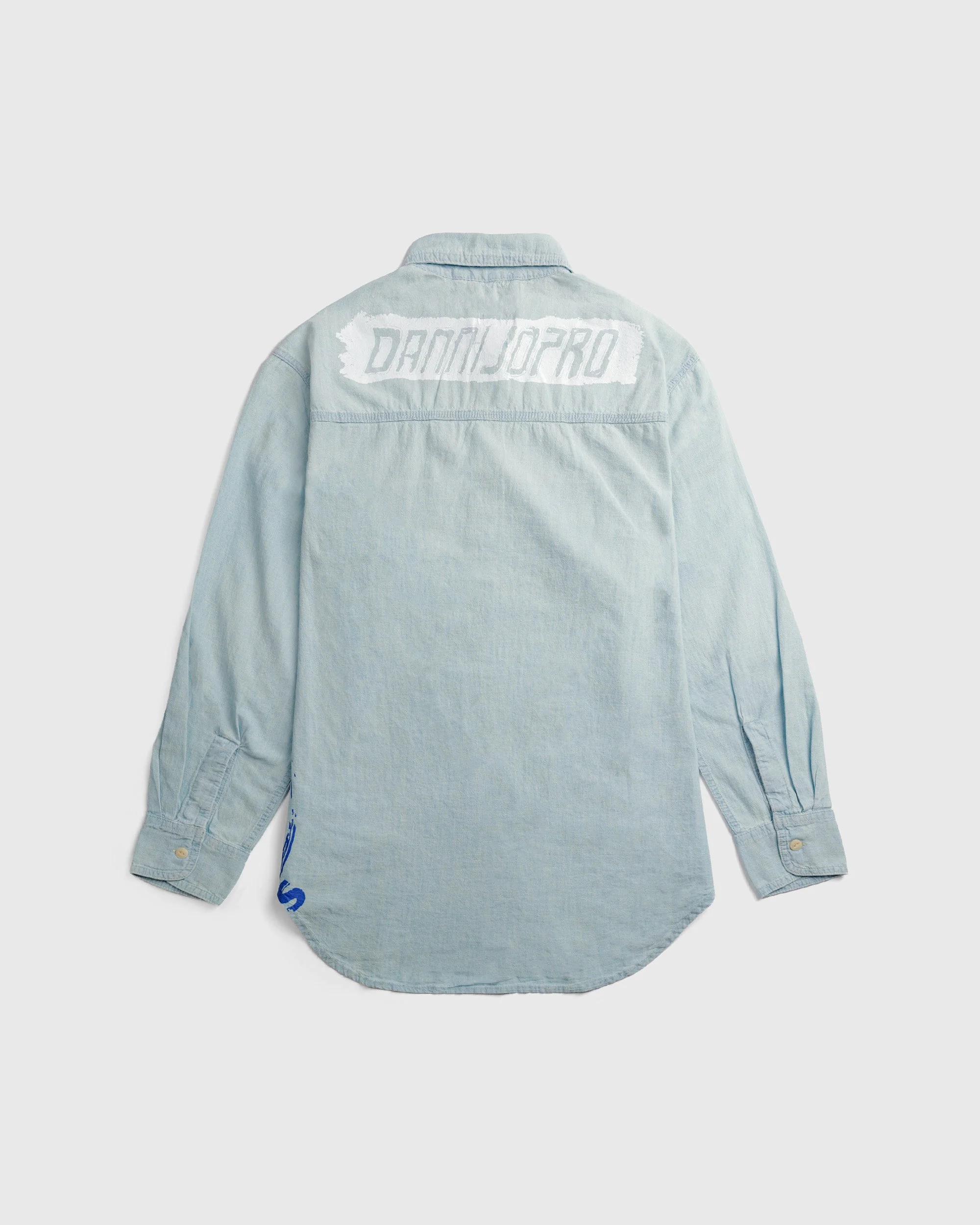 The Sports Oxford in Chambray - Warriors | Chambray Blue - Image 4