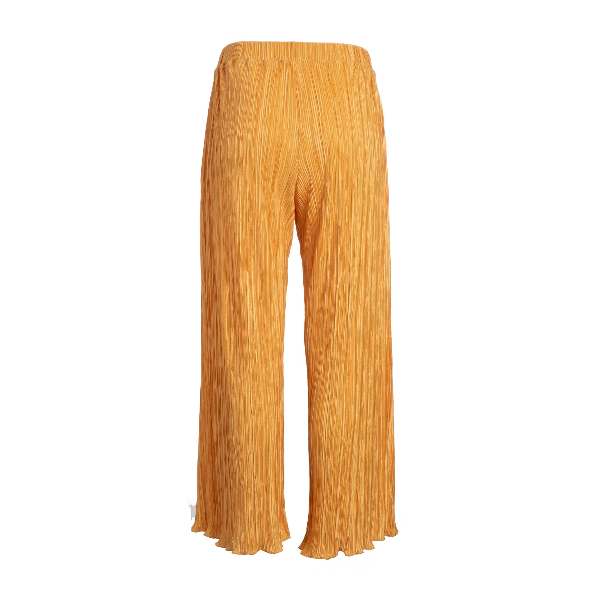 Gold Pleated Culotte | Gold - Image 7