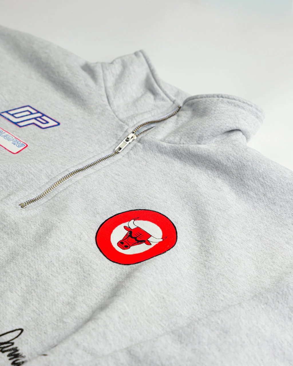 The Varsity Cropped Half Zip - Bulls | Chicago Bulls - Image 4