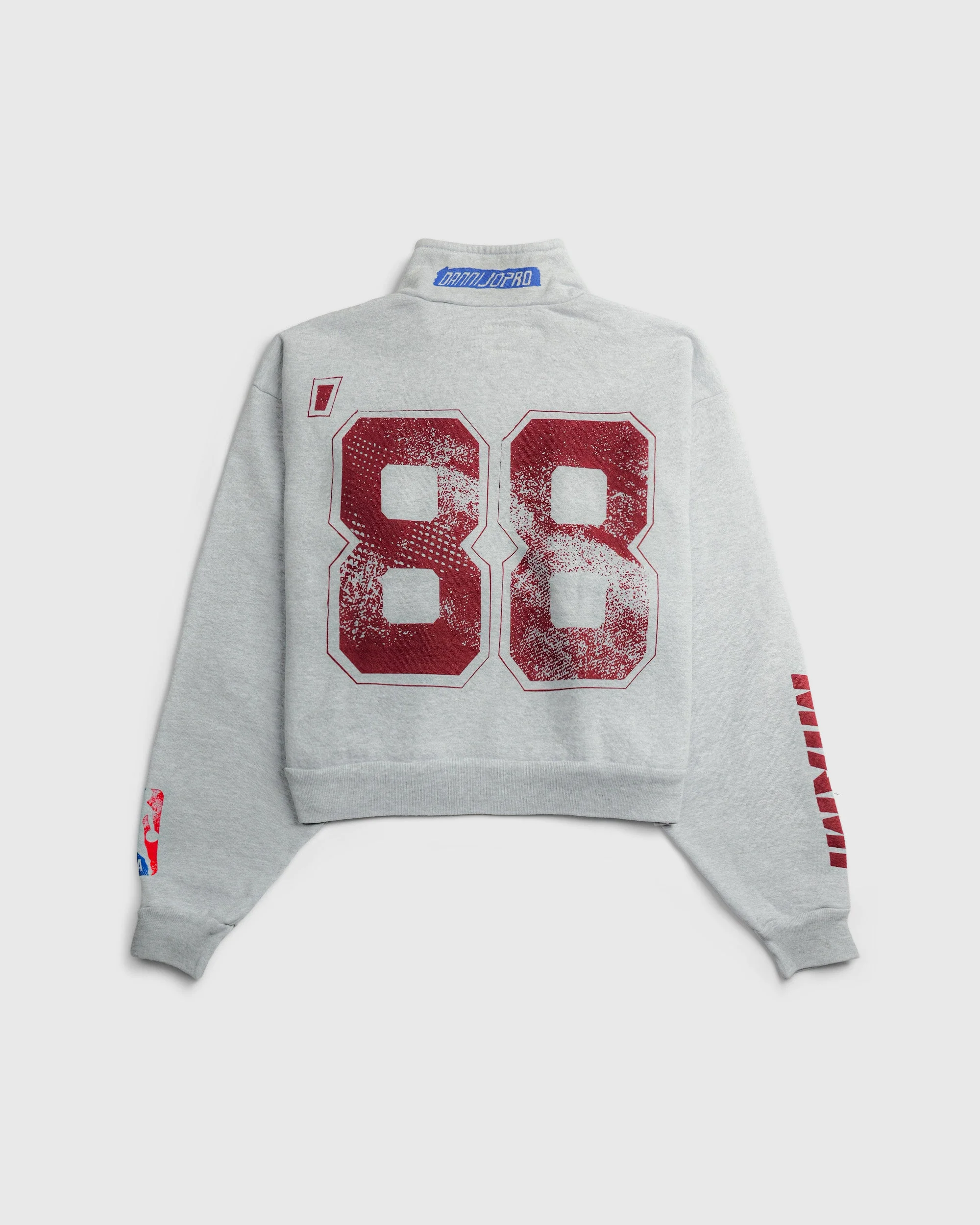 The Varsity Cropped Half Zip - Heat | Miami Heat - Image 2