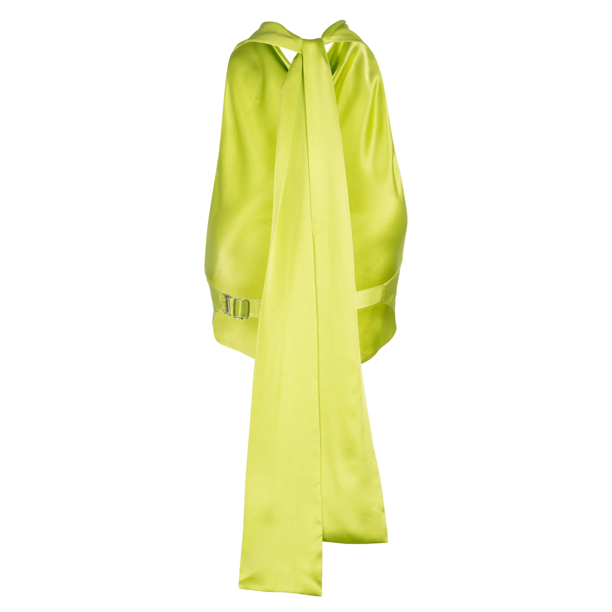 Lime Scarf Top | Lime - Image 7