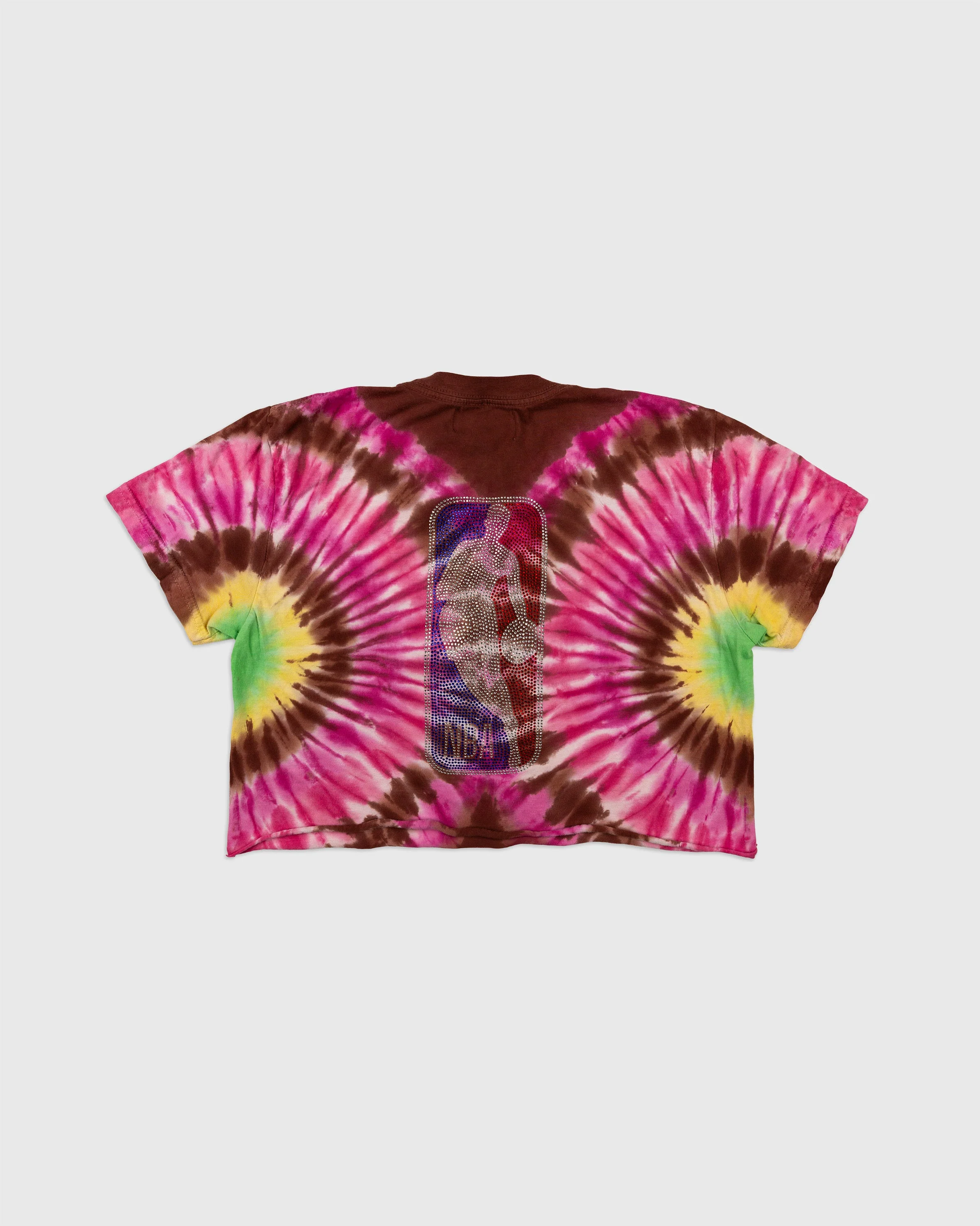 NBA Cropped Tie Dye Tee | Tie Dye - Image 3