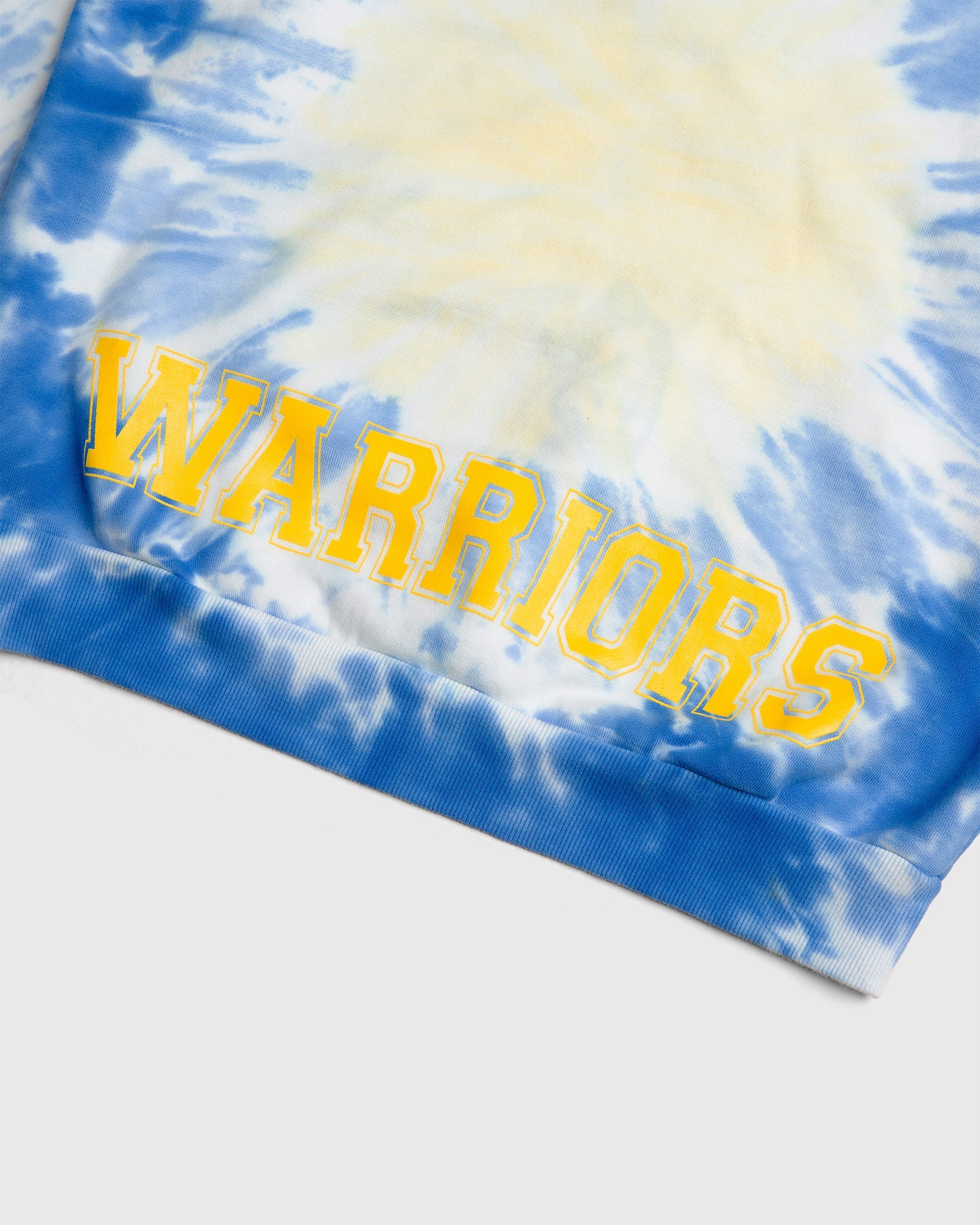 NBA Golden State Warriors Tie Dye Hoodie | Blue - Image 4