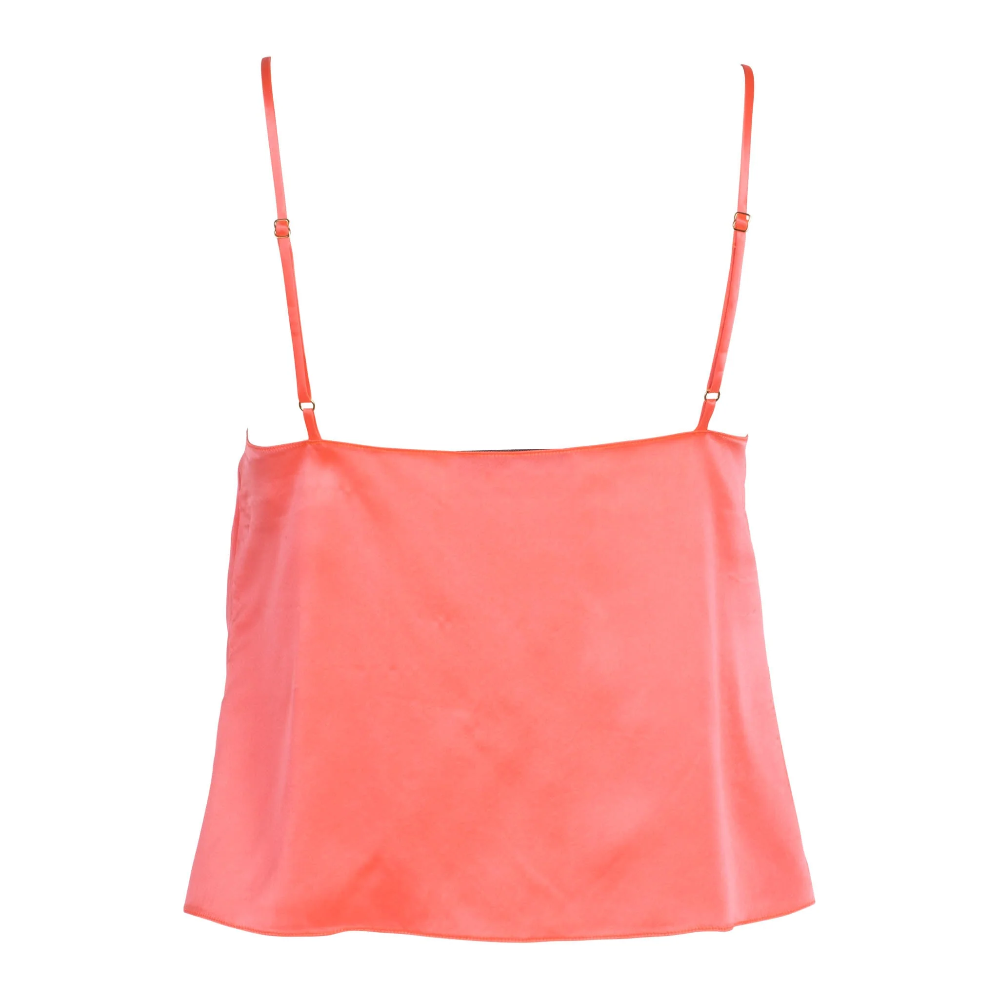Neon Coral Square Neck Cami | Neon Coral - Image 4