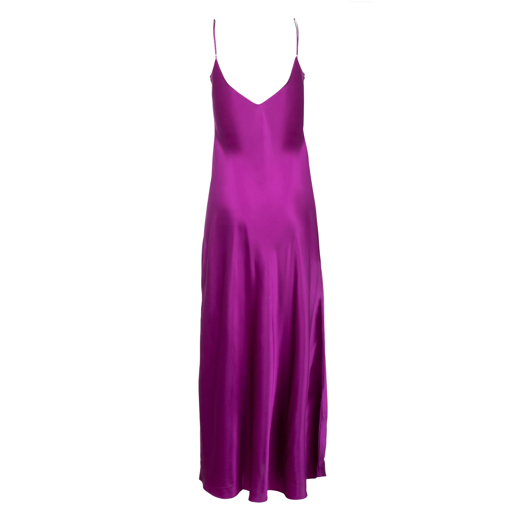 New Fuchsia Mossy Maxi Slip Dress | Fuschia - Image 2