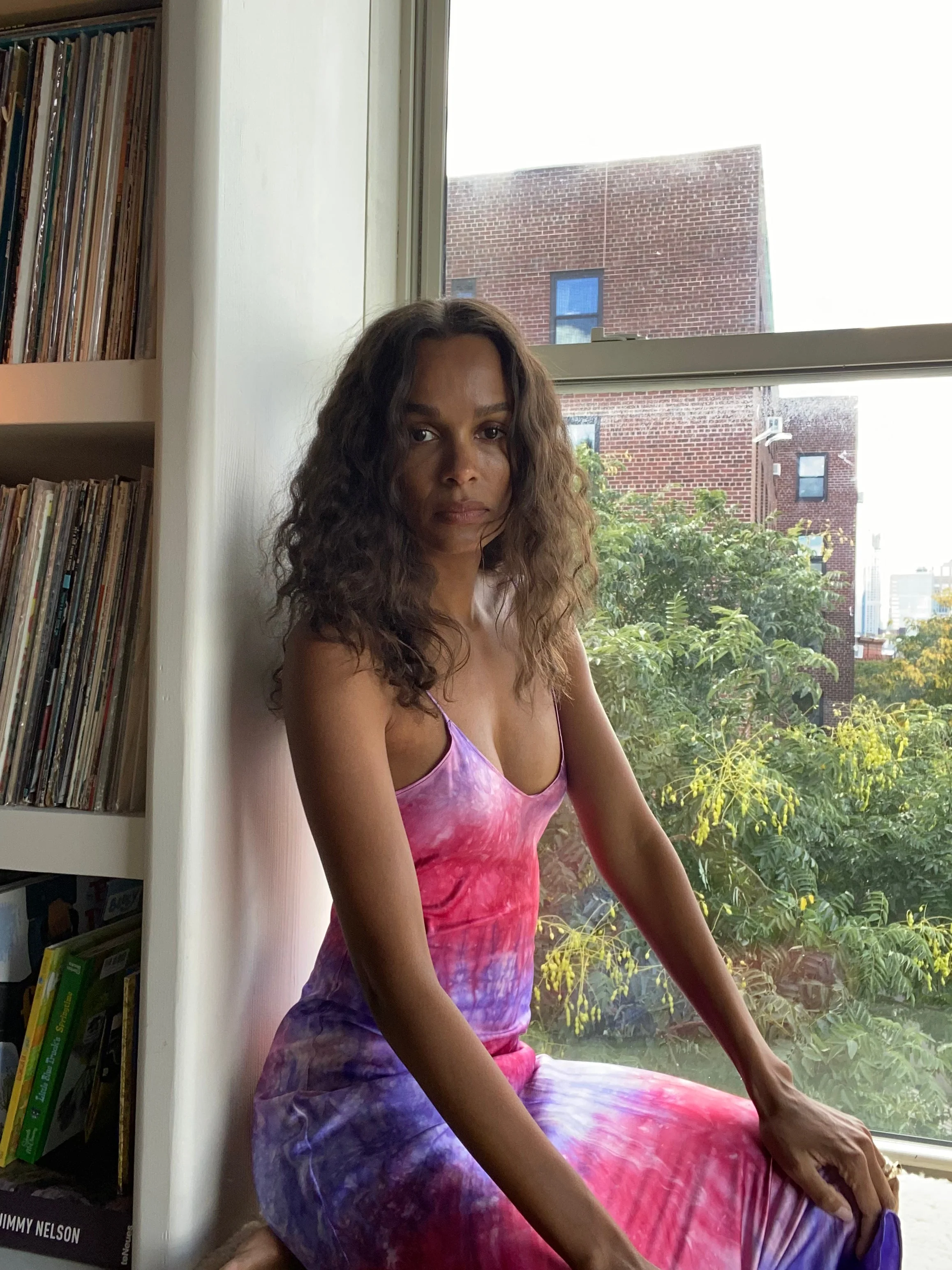 Ray Hand Dyed Midi Slip Dress | Ray Hand Dyed - Image 3