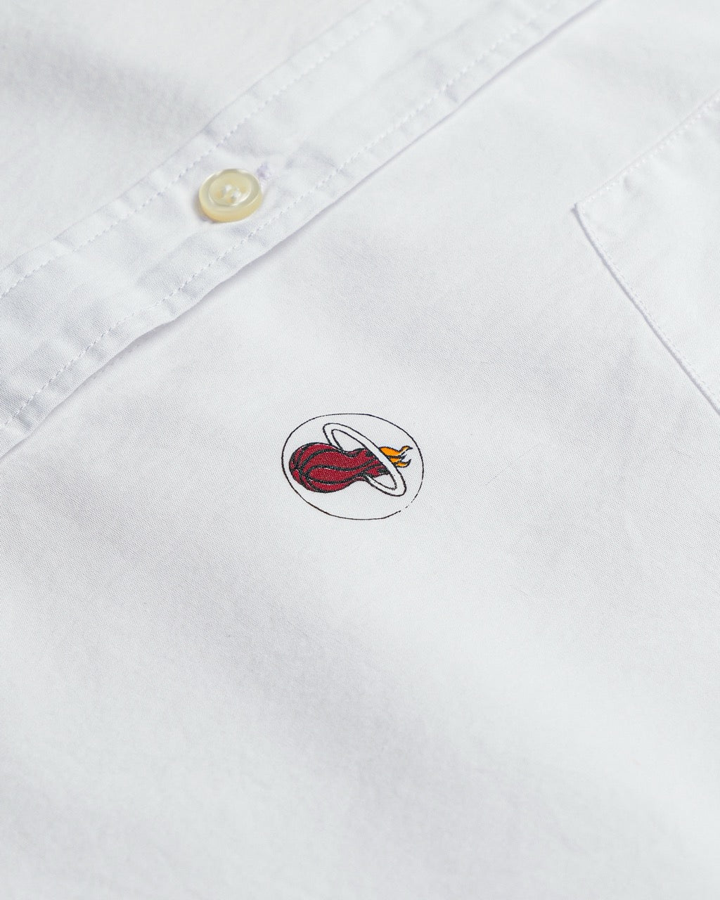 The Sports Oxford in Poplin - Heat | Miami Heat - Image 3